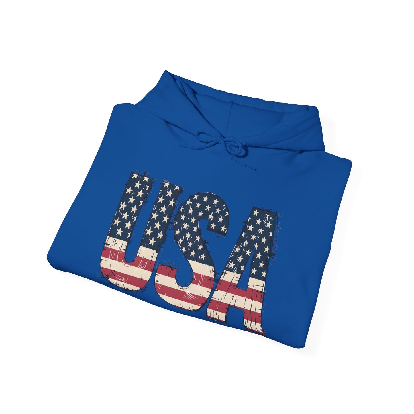 #250 USA Flag "USA Since 1776" Patriotic Hoodie