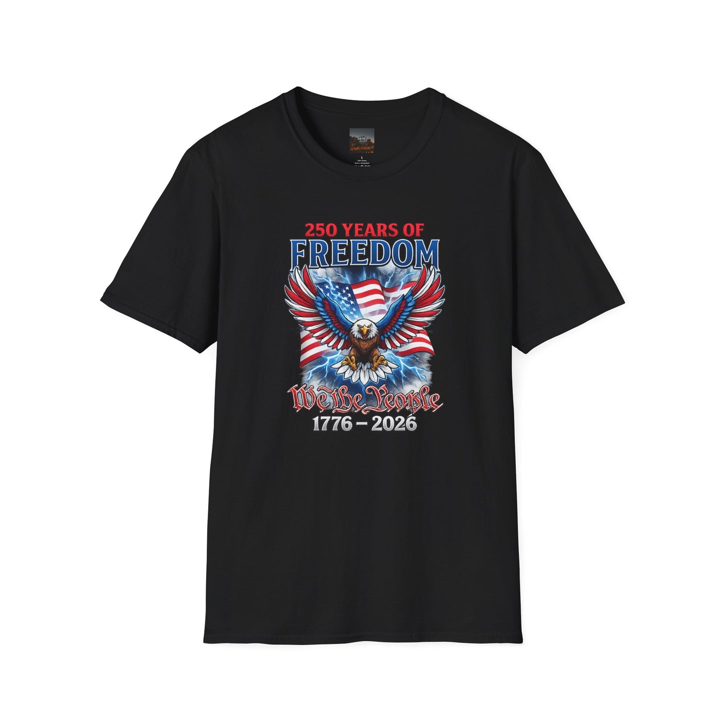 #250 250 Years of Freedom 1776–2026 Eagle T-Shirt