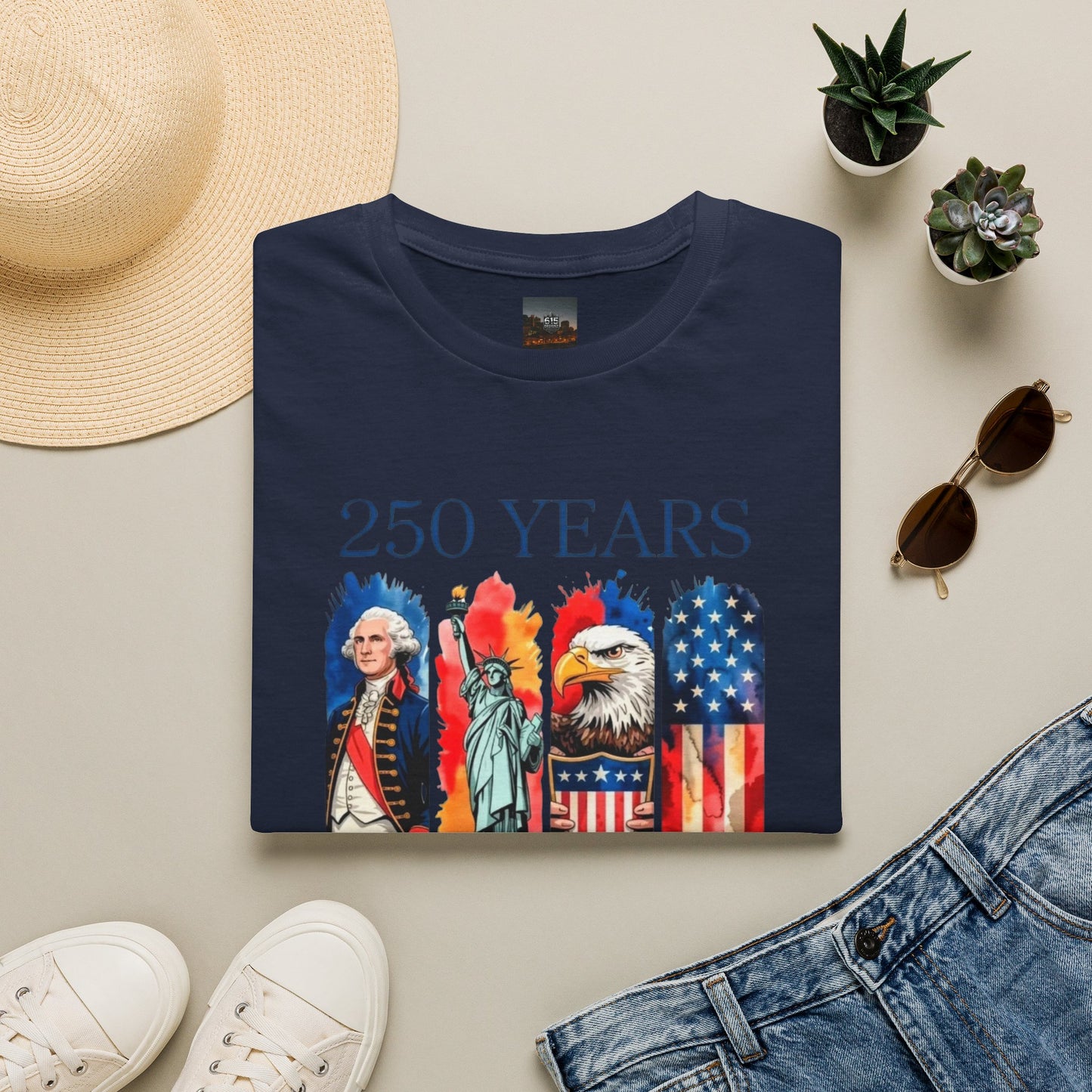 #250 250 Years American History Celebration 1776–2026 Patriotic T-Shirt