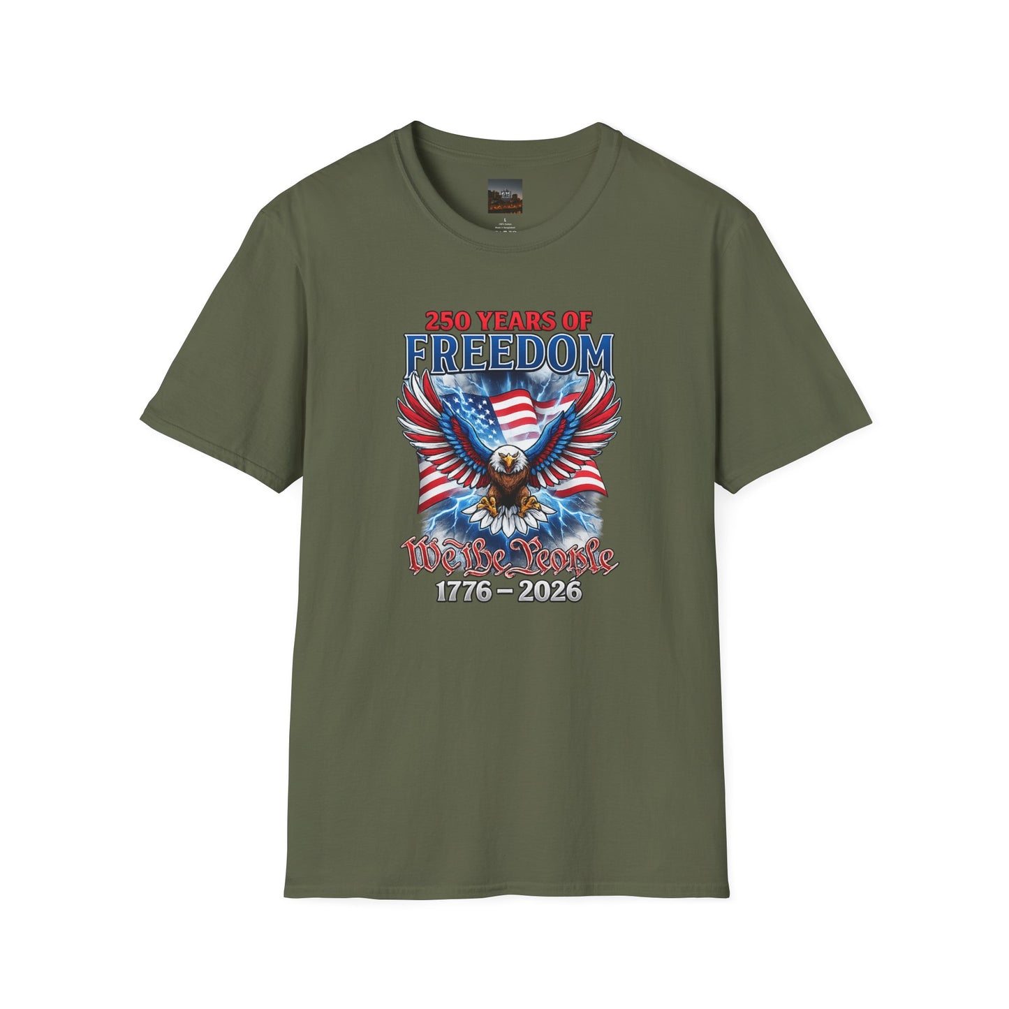 #250 250 Years of Freedom 1776–2026 Eagle T-Shirt