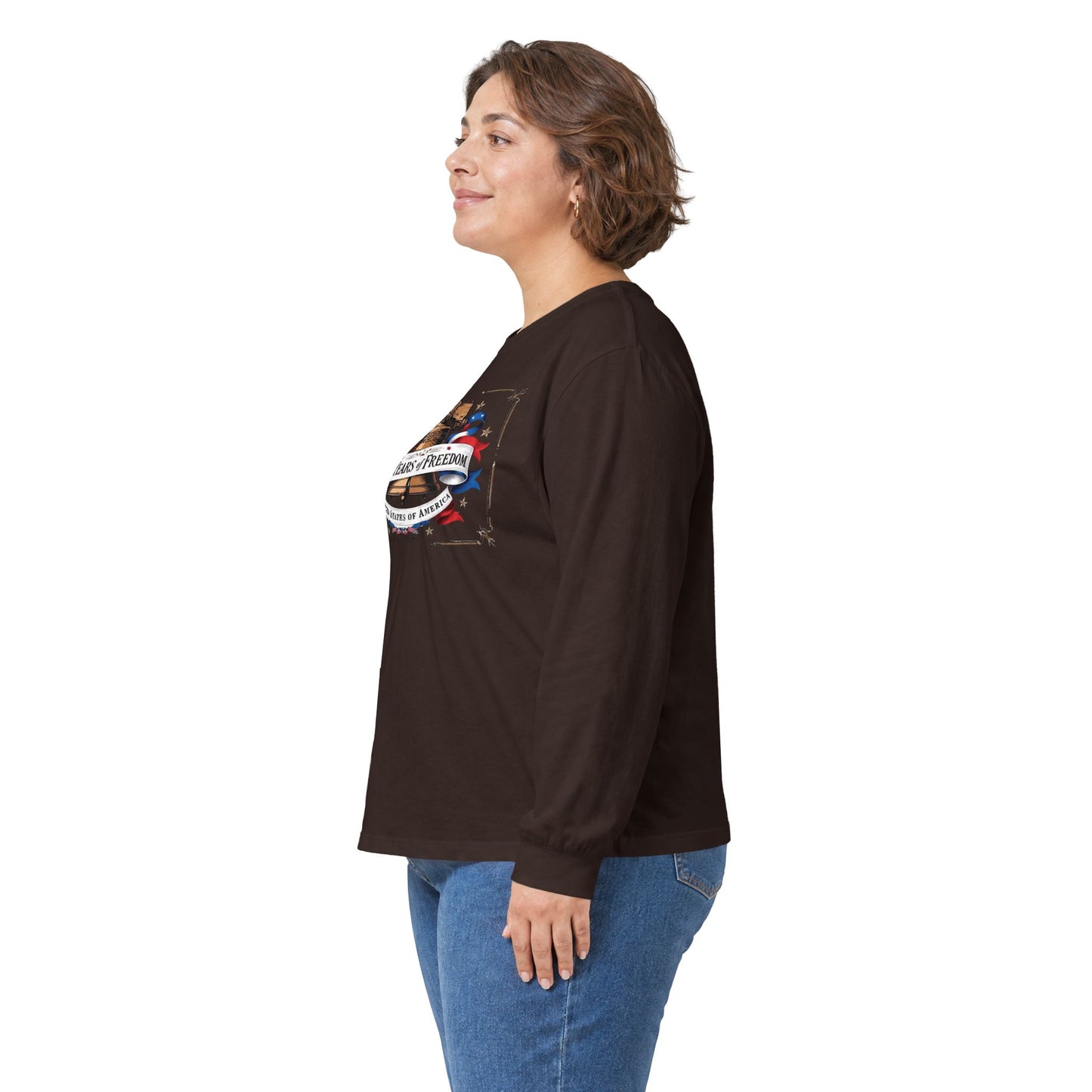#250 250 Years of Freedom Liberty Bell Long Sleeve Tee