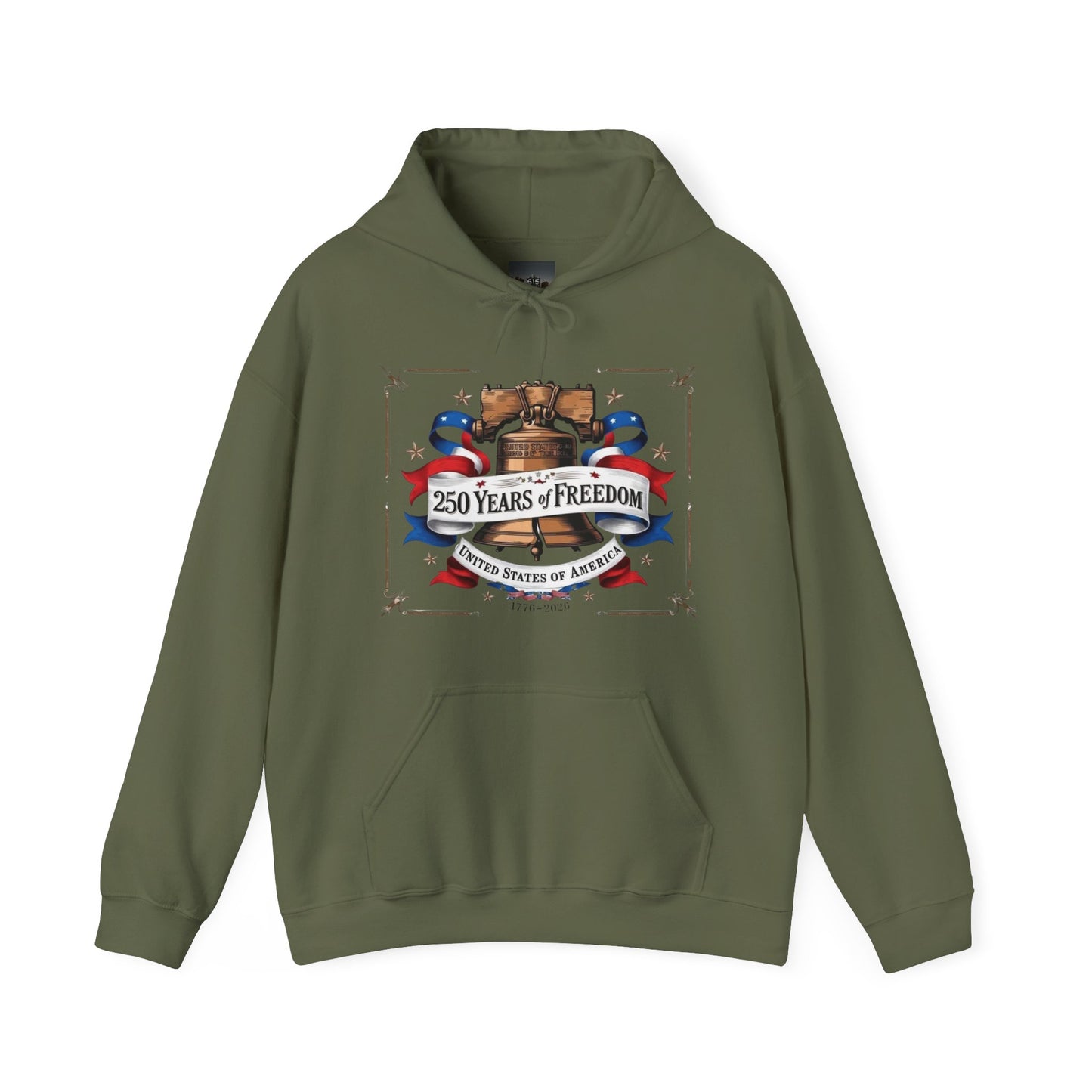 #250 250 Years of Freedom Liberty Bell Hoodie