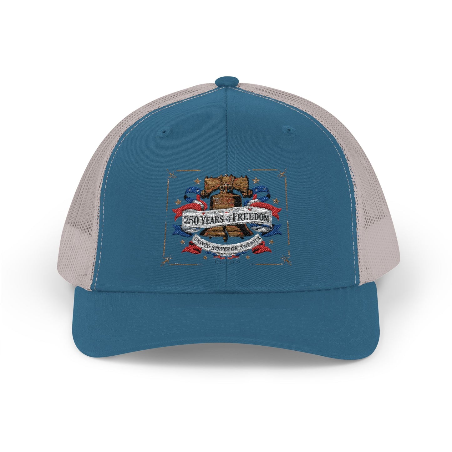 #250 250 Years of Freedom Liberty Bell Snapback Trucker Cap