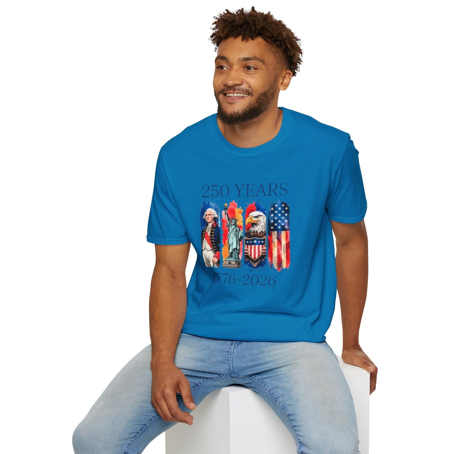 #250 250 Years American History Celebration 1776–2026 Patriotic T-Shirt
