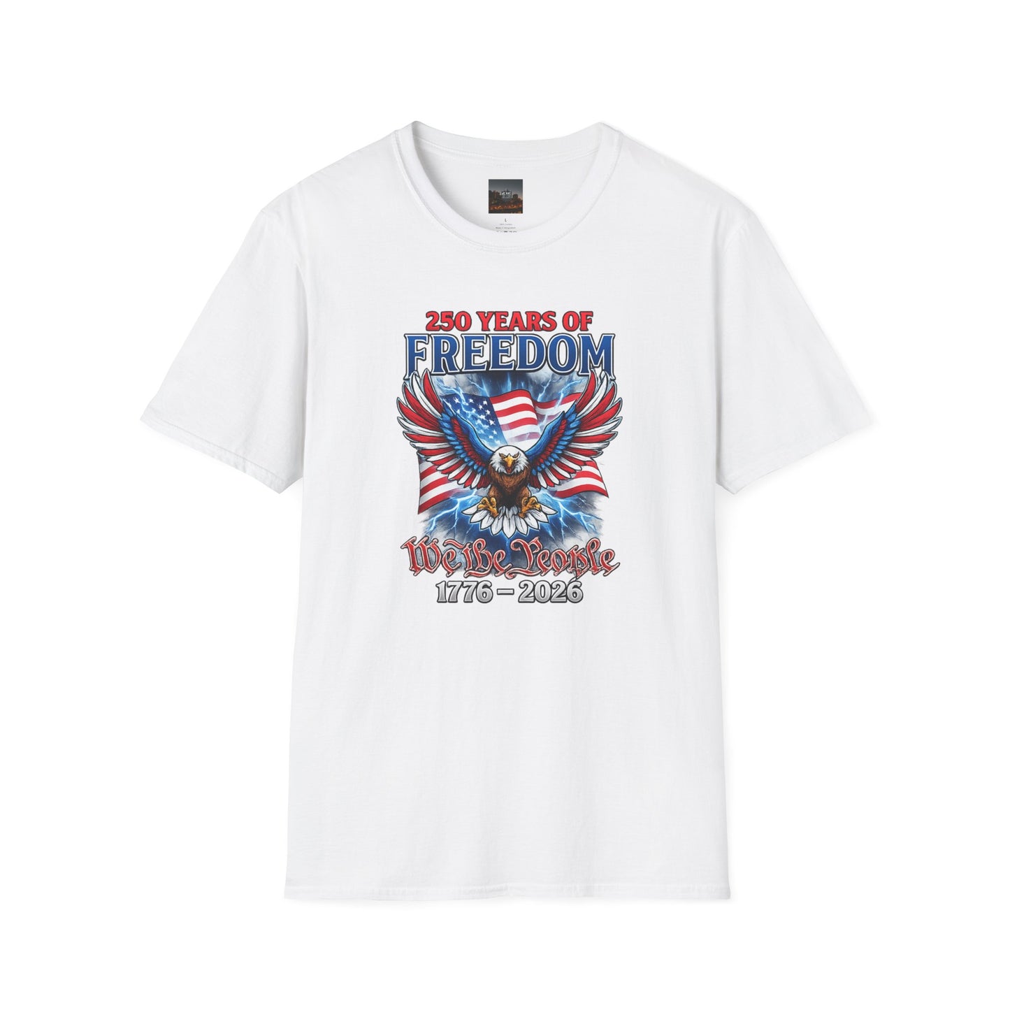 #250 250 Years of Freedom 1776–2026 Eagle T-Shirt