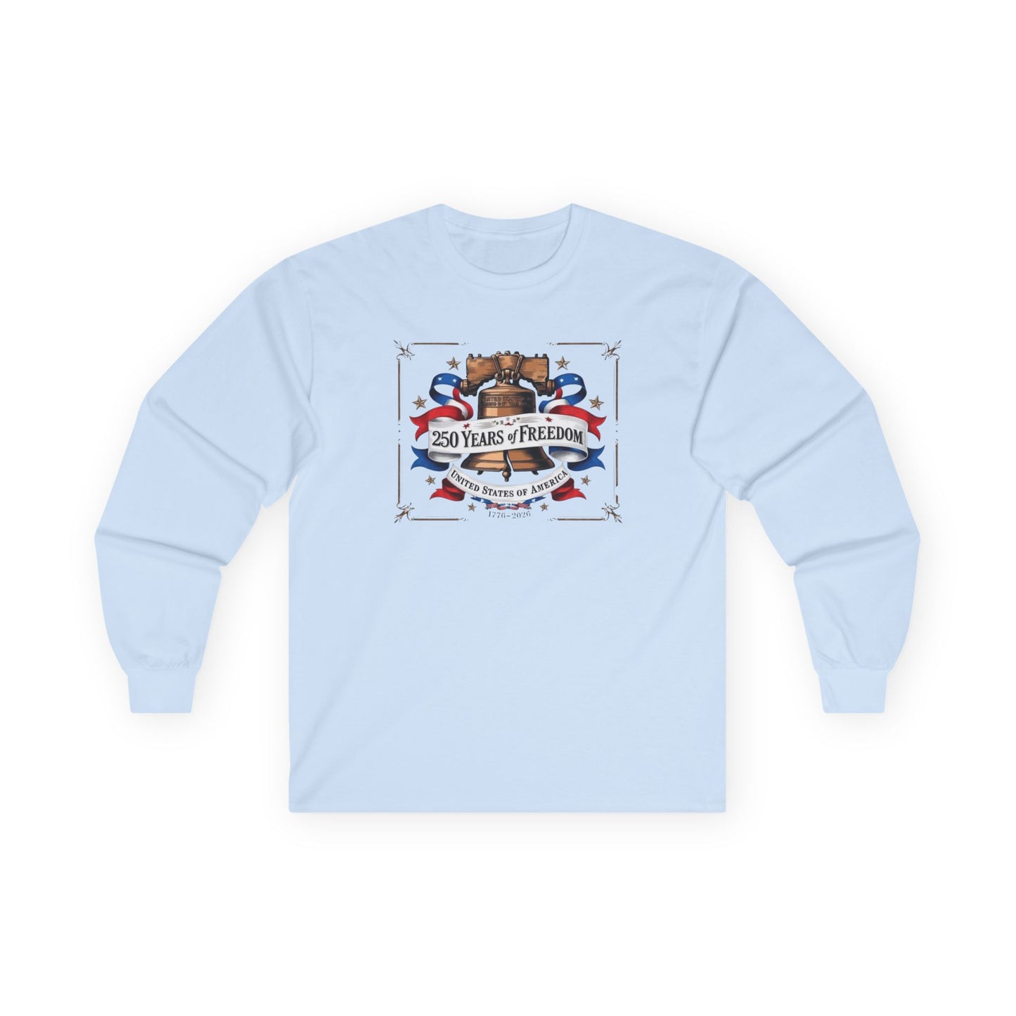 #250 250 Years of Freedom Liberty Bell Long Sleeve Tee