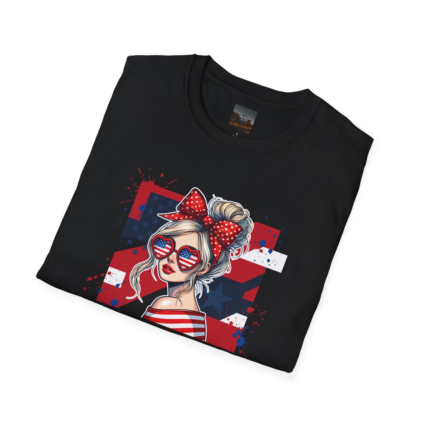 #250 All American Girl Patriotic T-Shirt