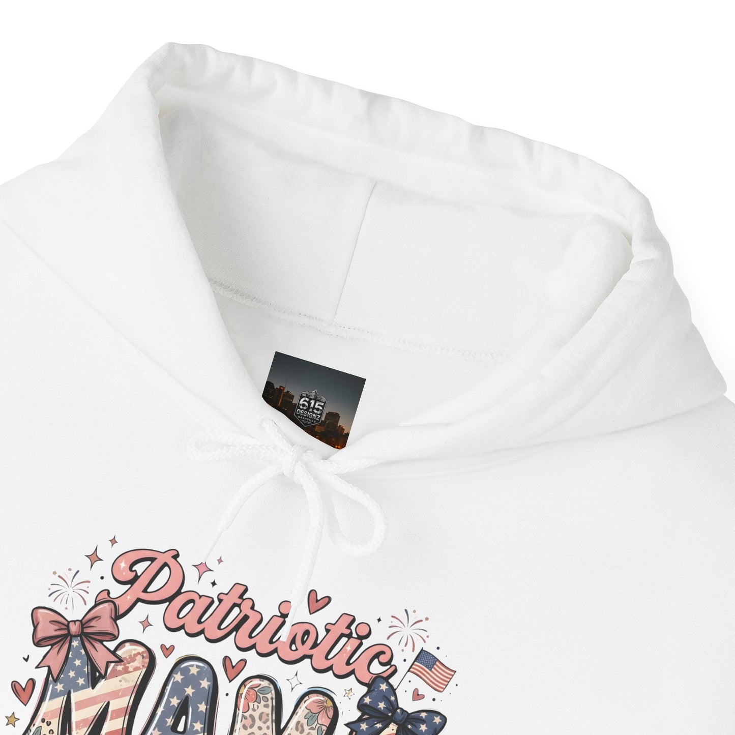#250 Patriotic Mama 1776–2026 American Flag Hoodie
