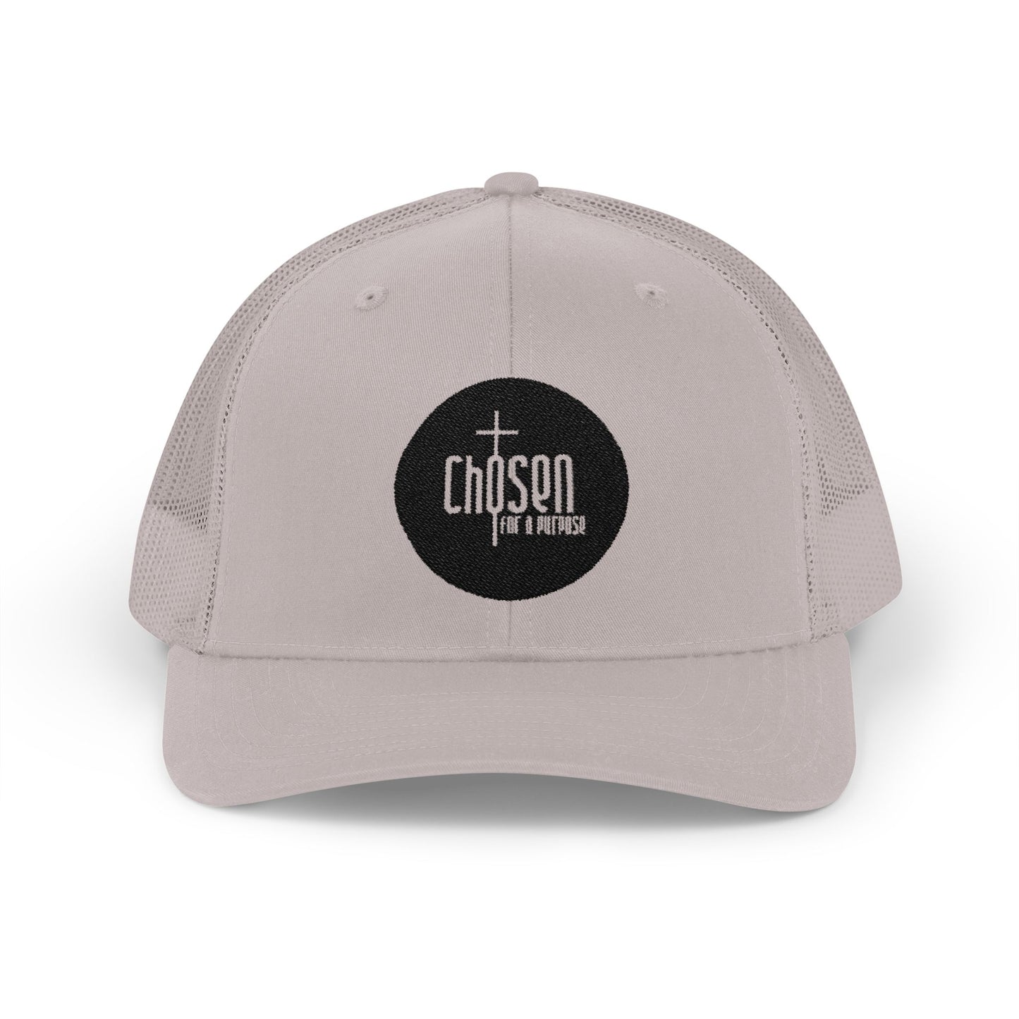 Chosen for a Purpose Trucker Cap — Embroidered Christian Snapback Hat