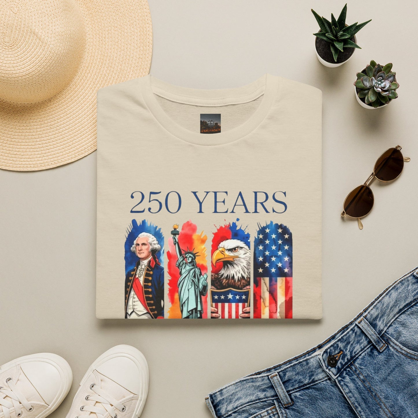 #250 250 Years American History Celebration 1776–2026 Patriotic T-Shirt