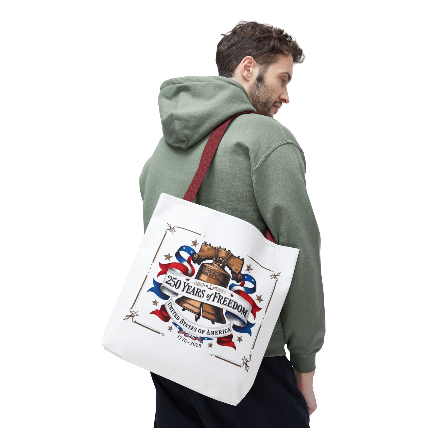 #250 250 Years of Freedom Liberty Bell Tote Bag