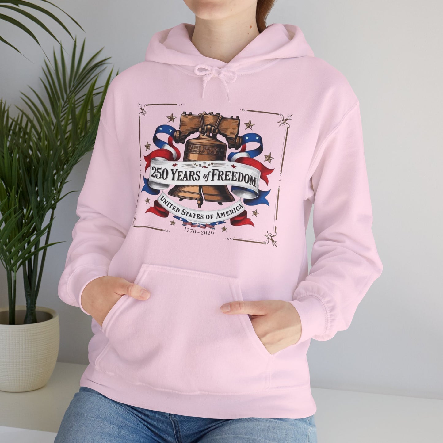 #250 250 Years of Freedom Liberty Bell Hoodie