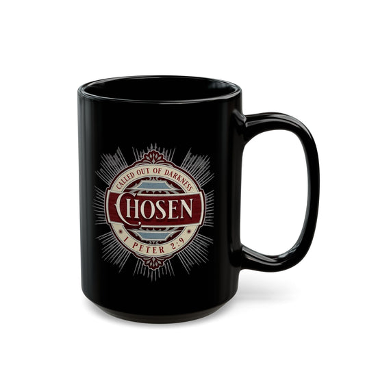 Chosen Christian Mug – "Called Out of Darkness" Faith Coffee Cup 15oz