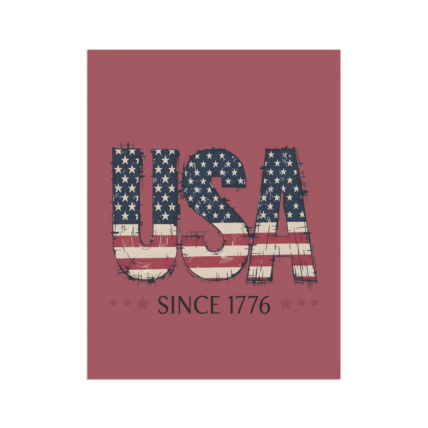 #250 USA Flag "USA Since 1776" Patriotic Garden Flag — House Banner