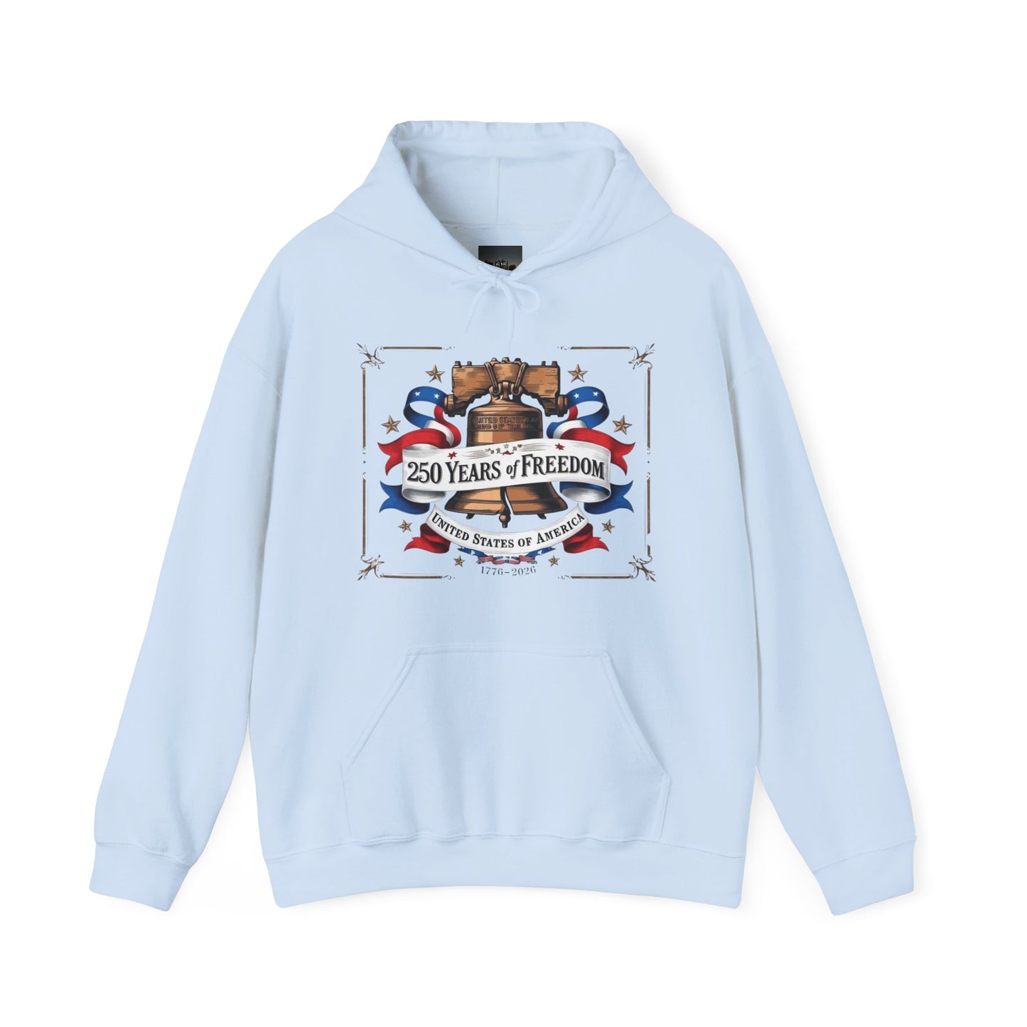 #250 250 Years of Freedom Liberty Bell Hoodie