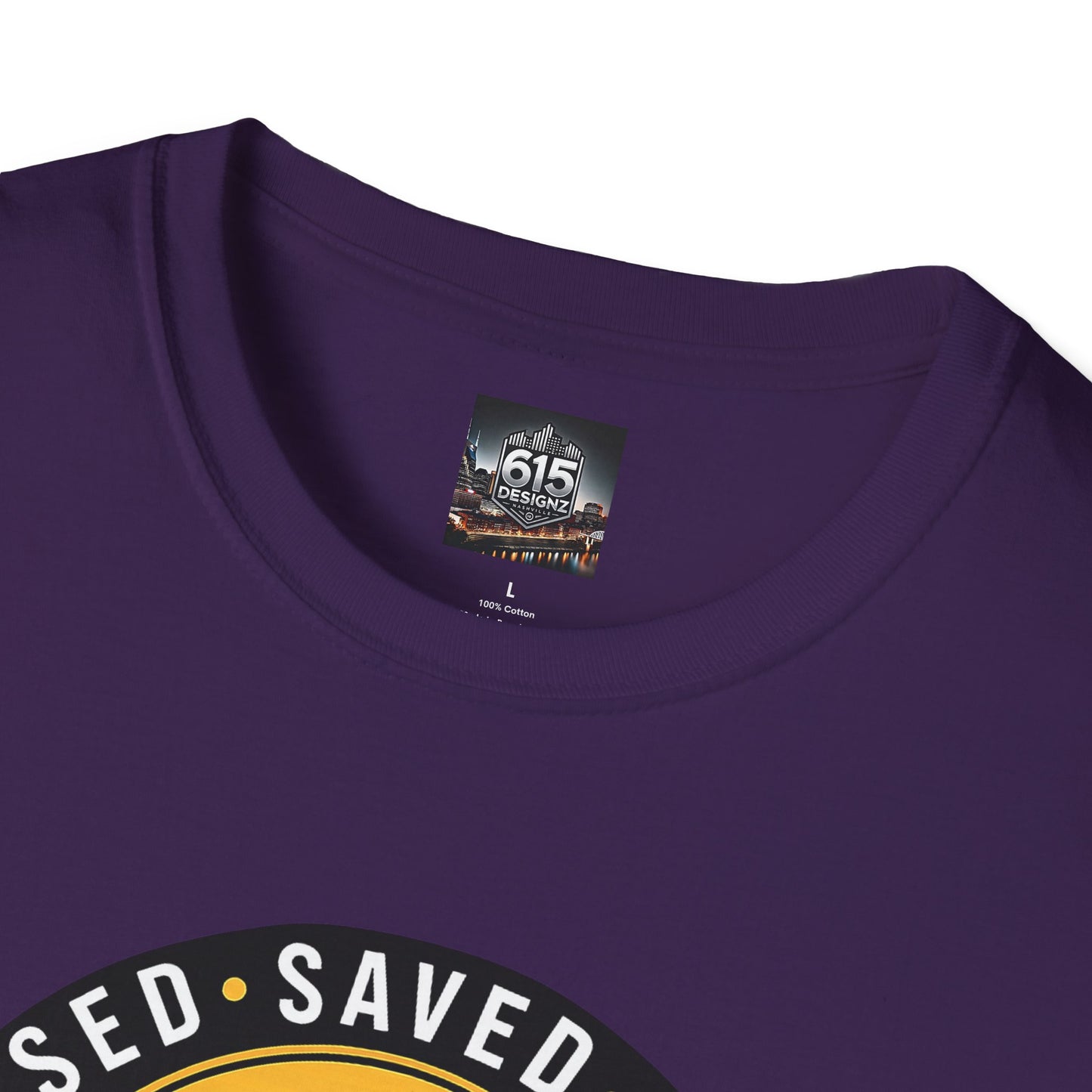 Blessed • Saved • Loved by Jesus T-Shirt — Christian Faith Tee