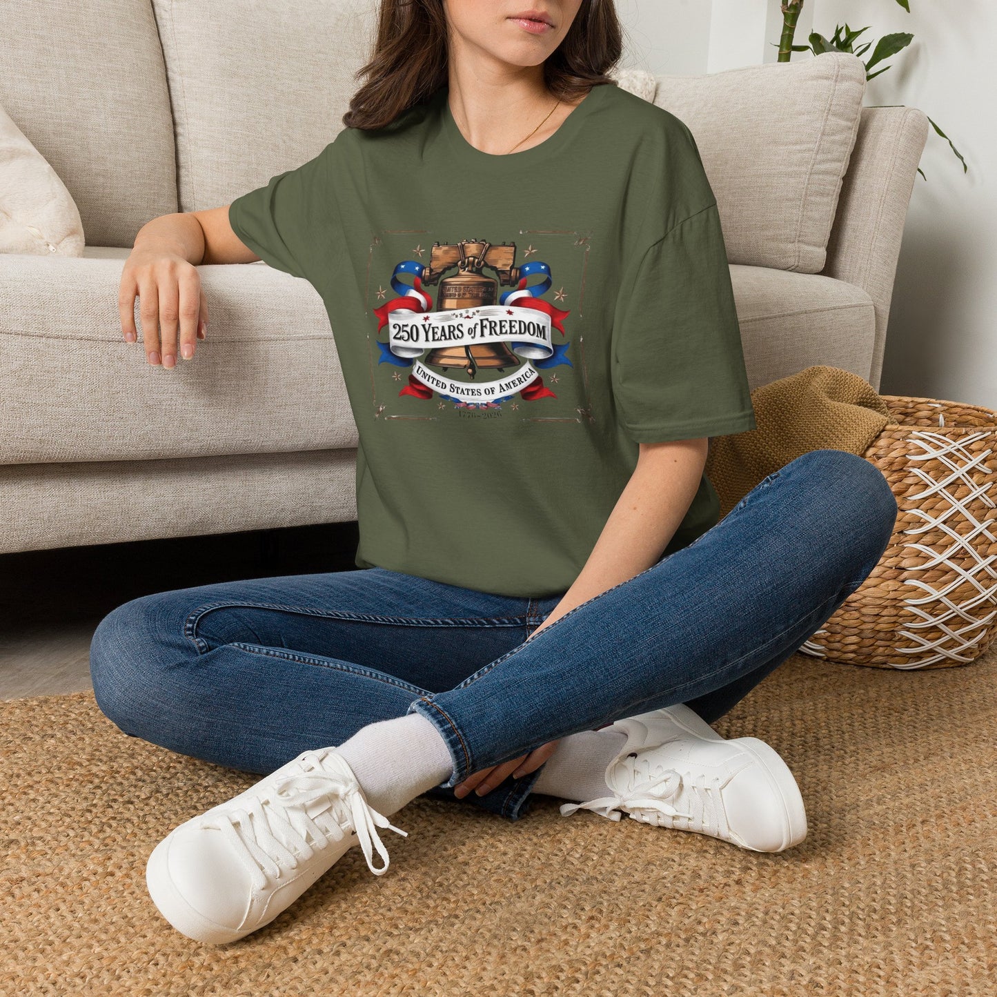 #250 250 Years of Freedom Liberty Bell Tee