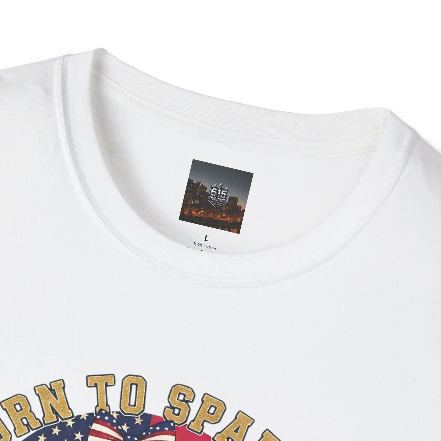 #250 "Born to Sparkle Since 1776" Patriotic T-Shirt