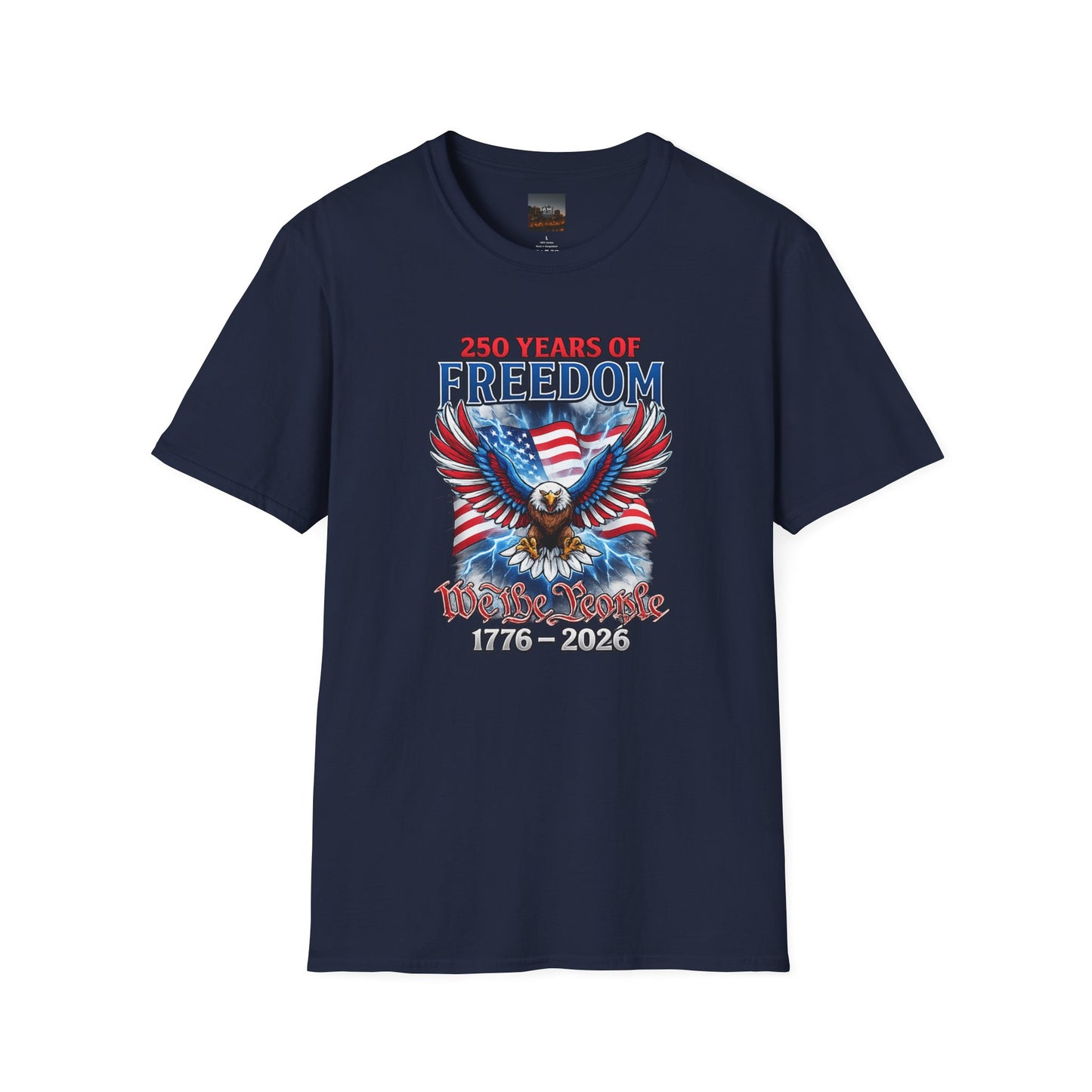 #250 250 Years of Freedom 1776–2026 Eagle T-Shirt