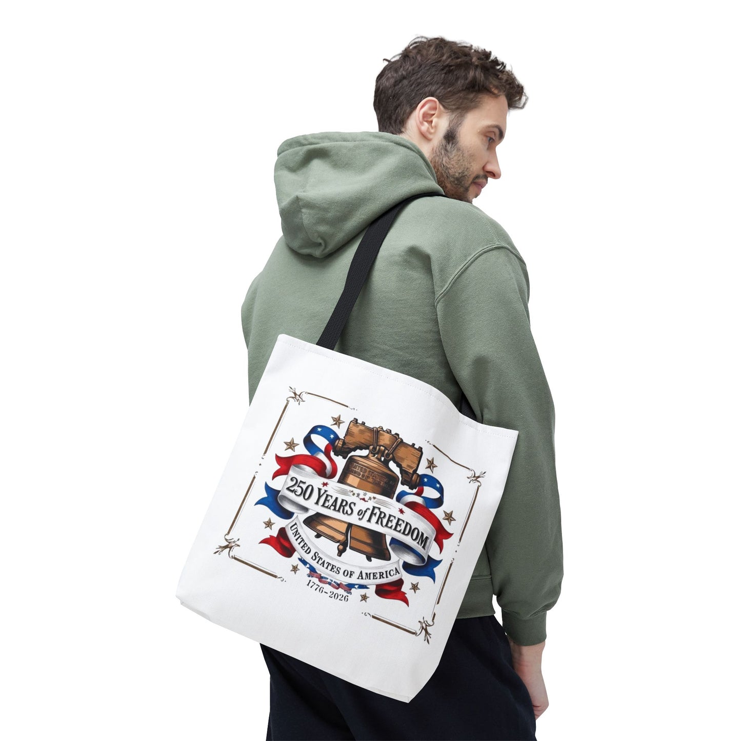 #250 250 Years of Freedom Liberty Bell Tote Bag