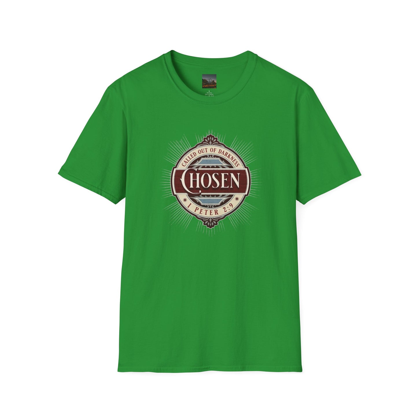 Chosen Graphic T-Shirt — "Called Out of Darkness" Faith Tee