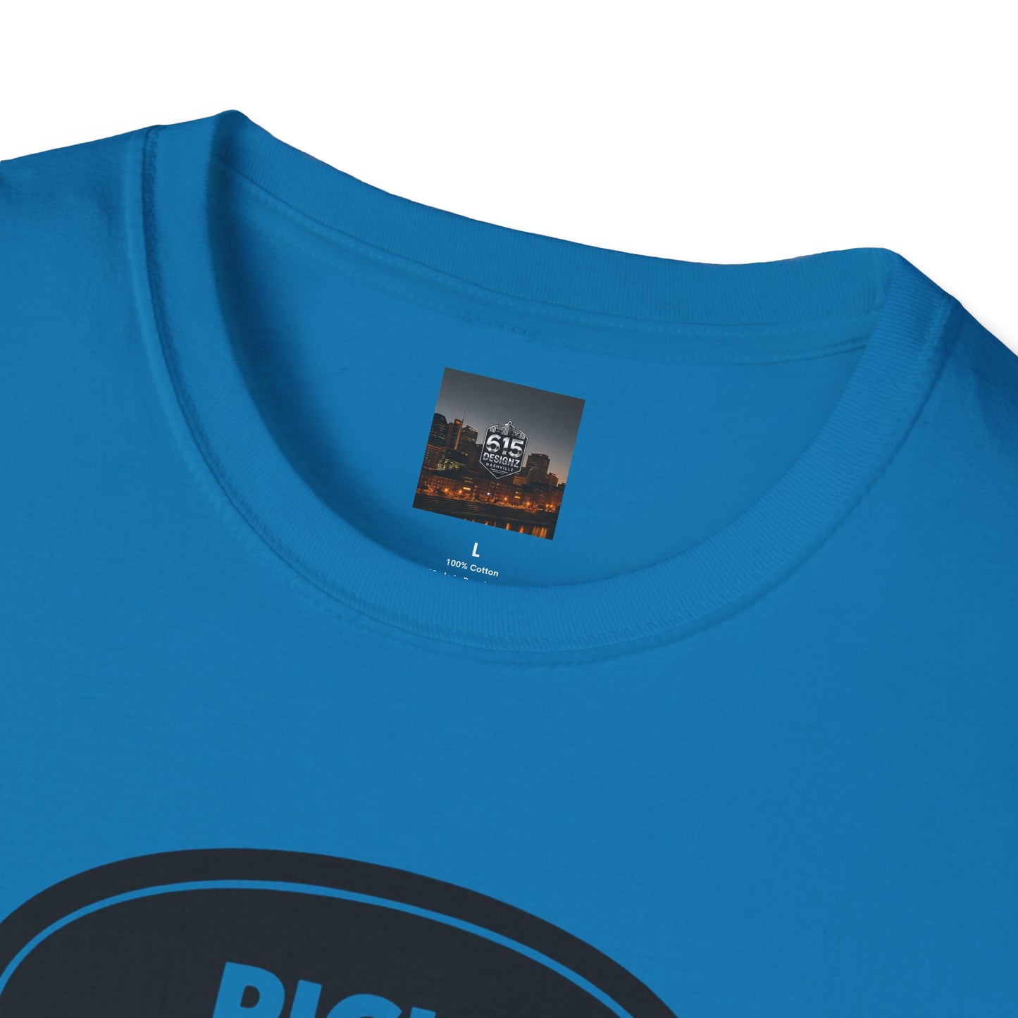 Pick Jesus T-Shirt — Christian Guitar Pick Design (Romans 10:13)