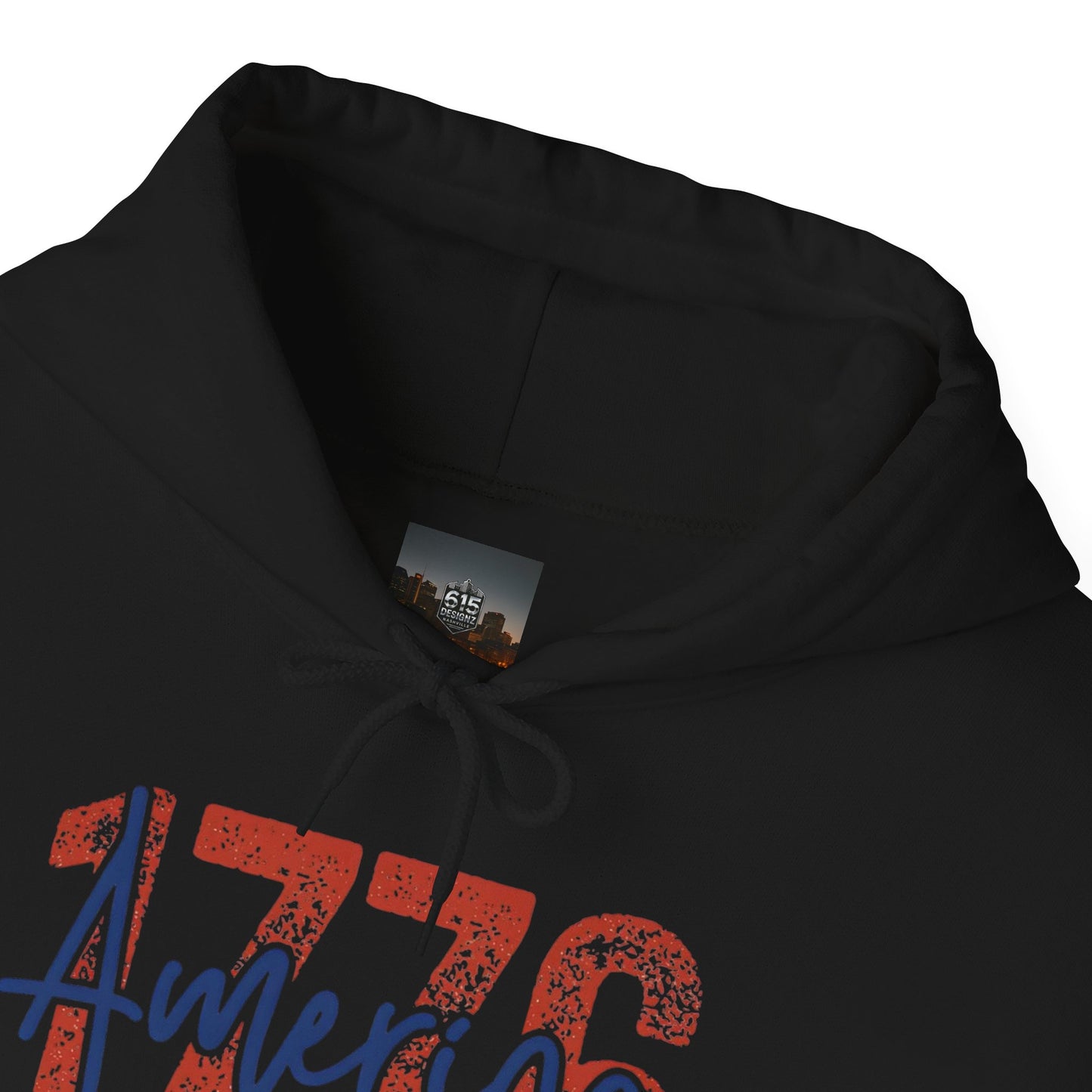 #250 1776 America: 250 Years of Freedom' Patriotic Independence Day Hoodie