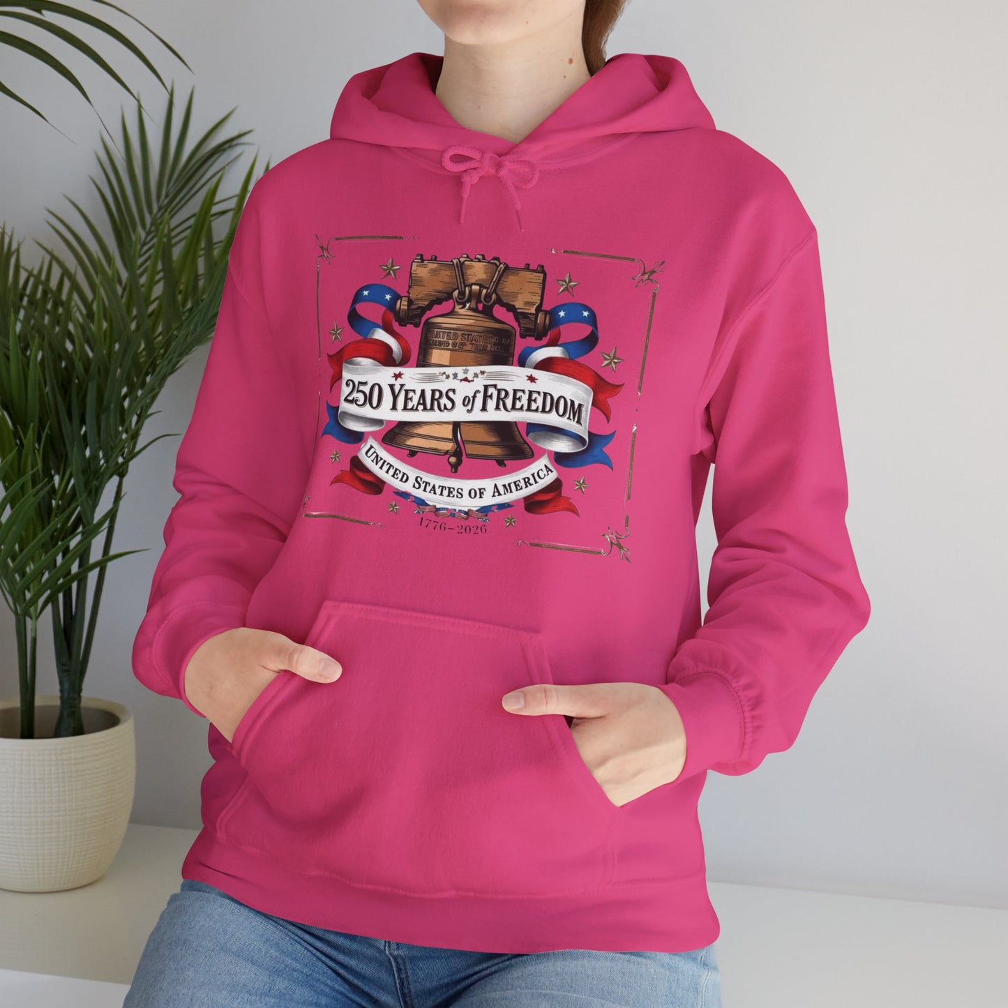 #250 250 Years of Freedom Liberty Bell Hoodie