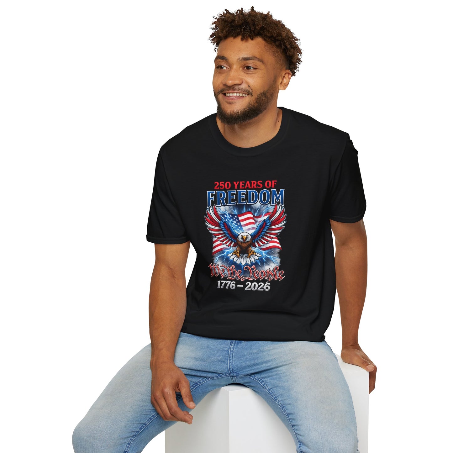#250 250 Years of Freedom 1776–2026 Eagle T-Shirt