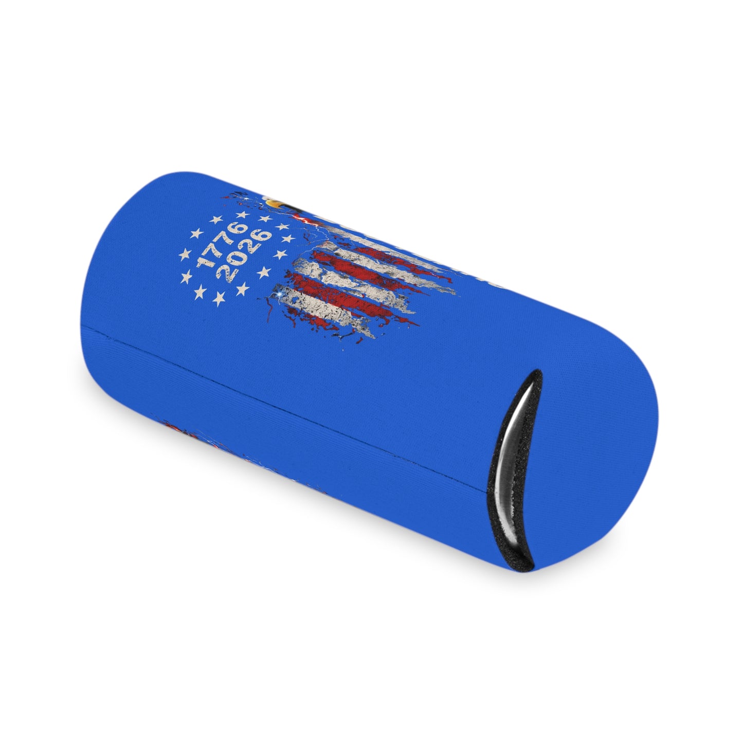 #250 1776-2026 250 Years USA Bicentennial Eagle Can Cooler - Beverage Koozie
