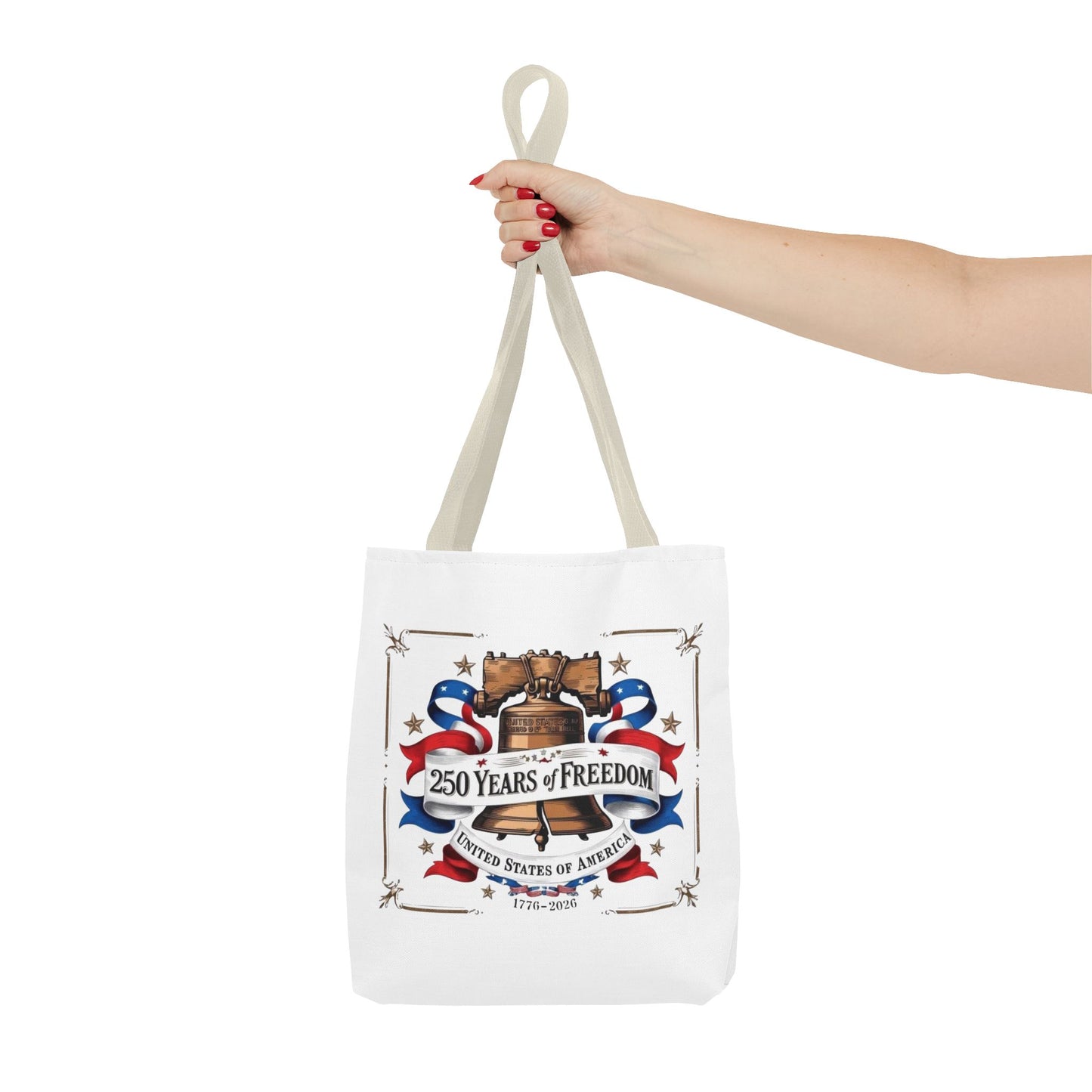 #250 250 Years of Freedom Liberty Bell Tote Bag