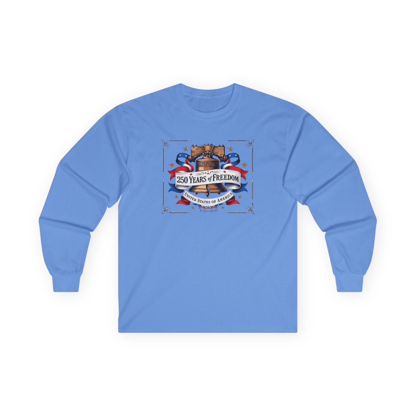 #250 250 Years of Freedom Liberty Bell Long Sleeve Tee