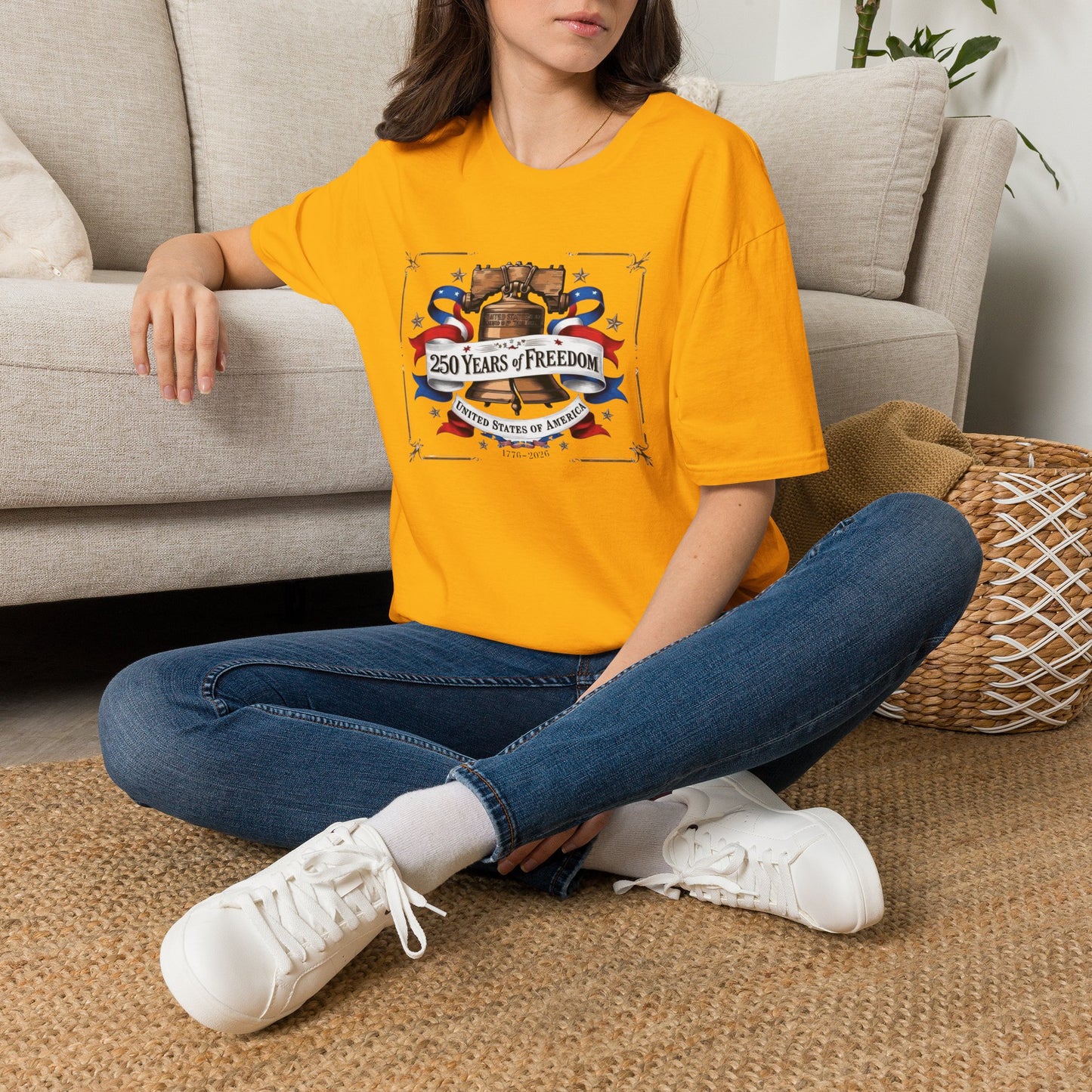 #250 250 Years of Freedom Liberty Bell Tee