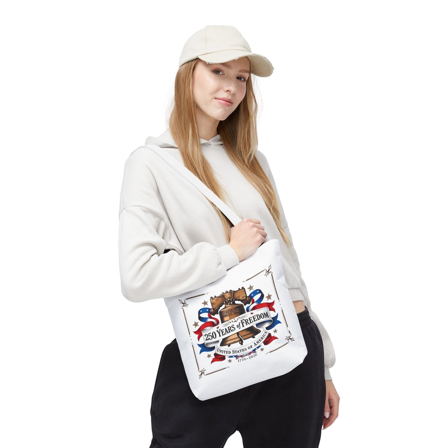 #250 250 Years of Freedom Liberty Bell Tote Bag