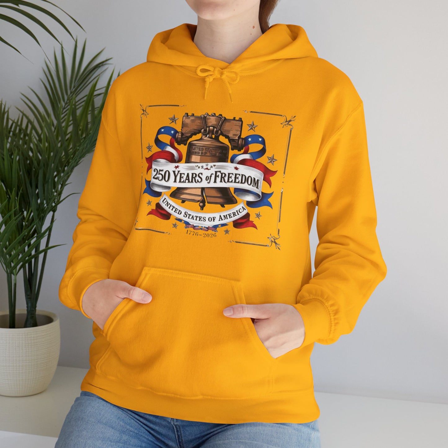 #250 250 Years of Freedom Liberty Bell Hoodie