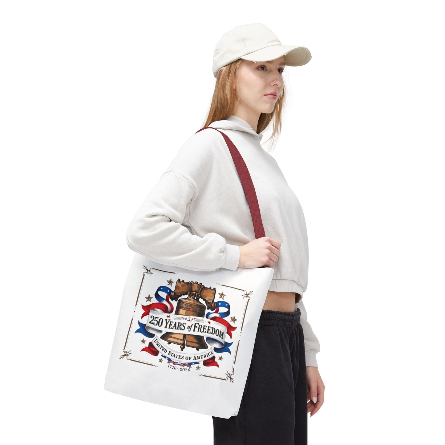 #250 250 Years of Freedom Liberty Bell Tote Bag