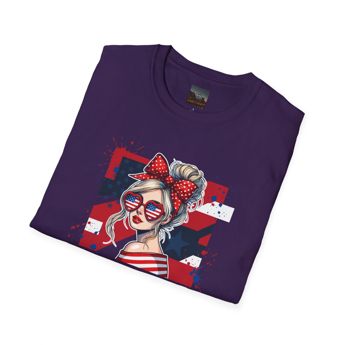 #250 All American Girl Patriotic T-Shirt