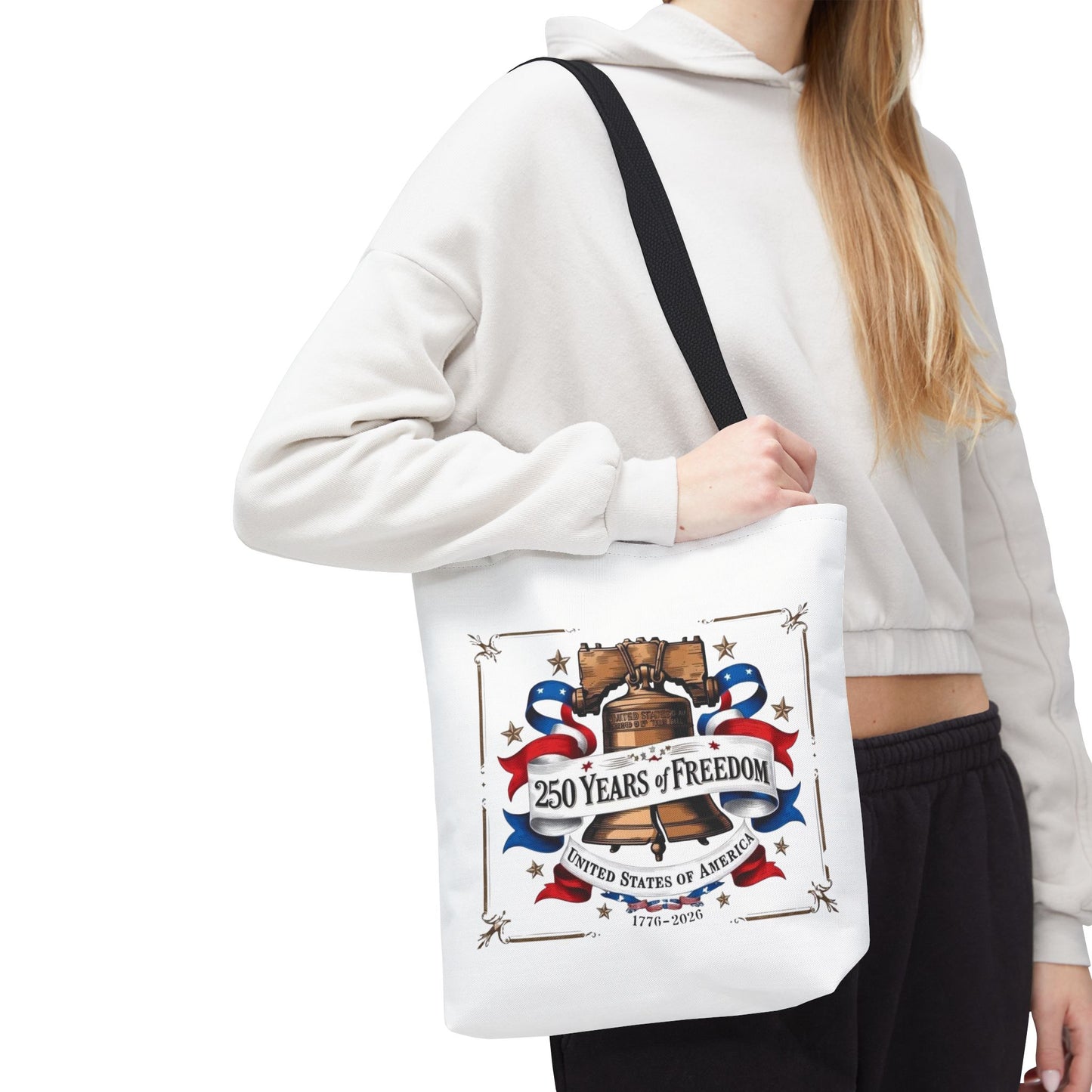#250 250 Years of Freedom Liberty Bell Tote Bag