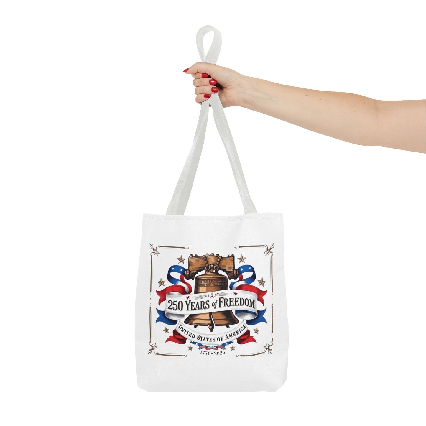 #250 250 Years of Freedom Liberty Bell Tote Bag