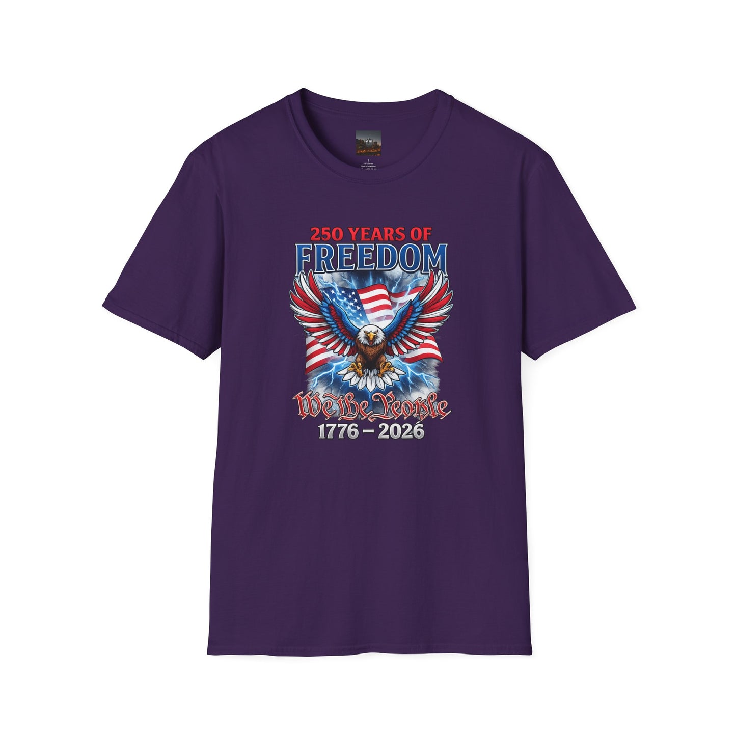 #250 250 Years of Freedom 1776–2026 Eagle T-Shirt