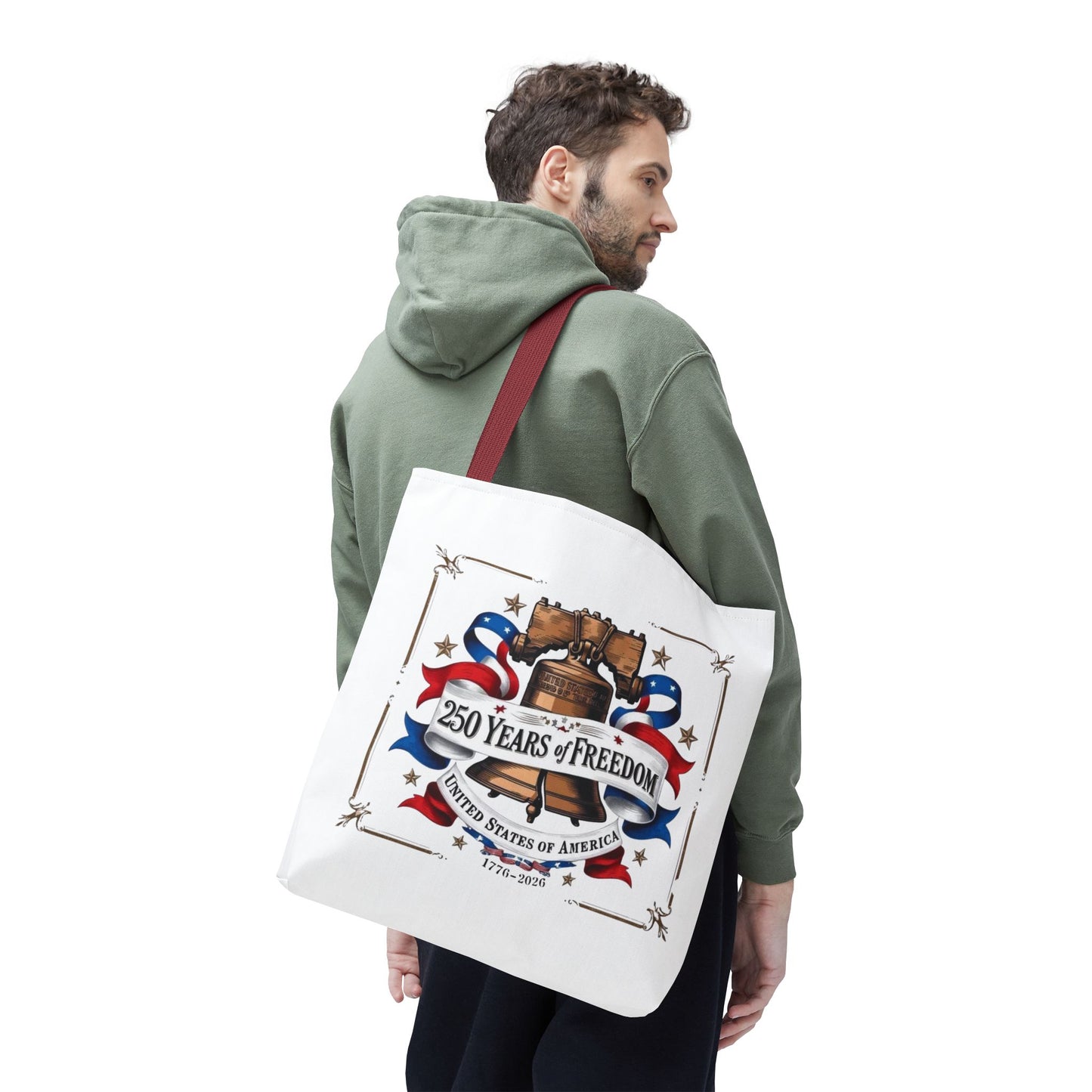 #250 250 Years of Freedom Liberty Bell Tote Bag