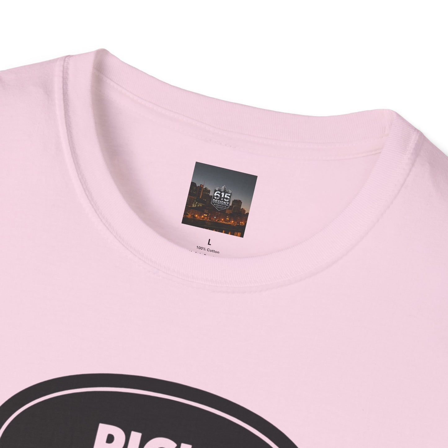 Pick Jesus T-Shirt — Christian Guitar Pick Design (Romans 10:13)