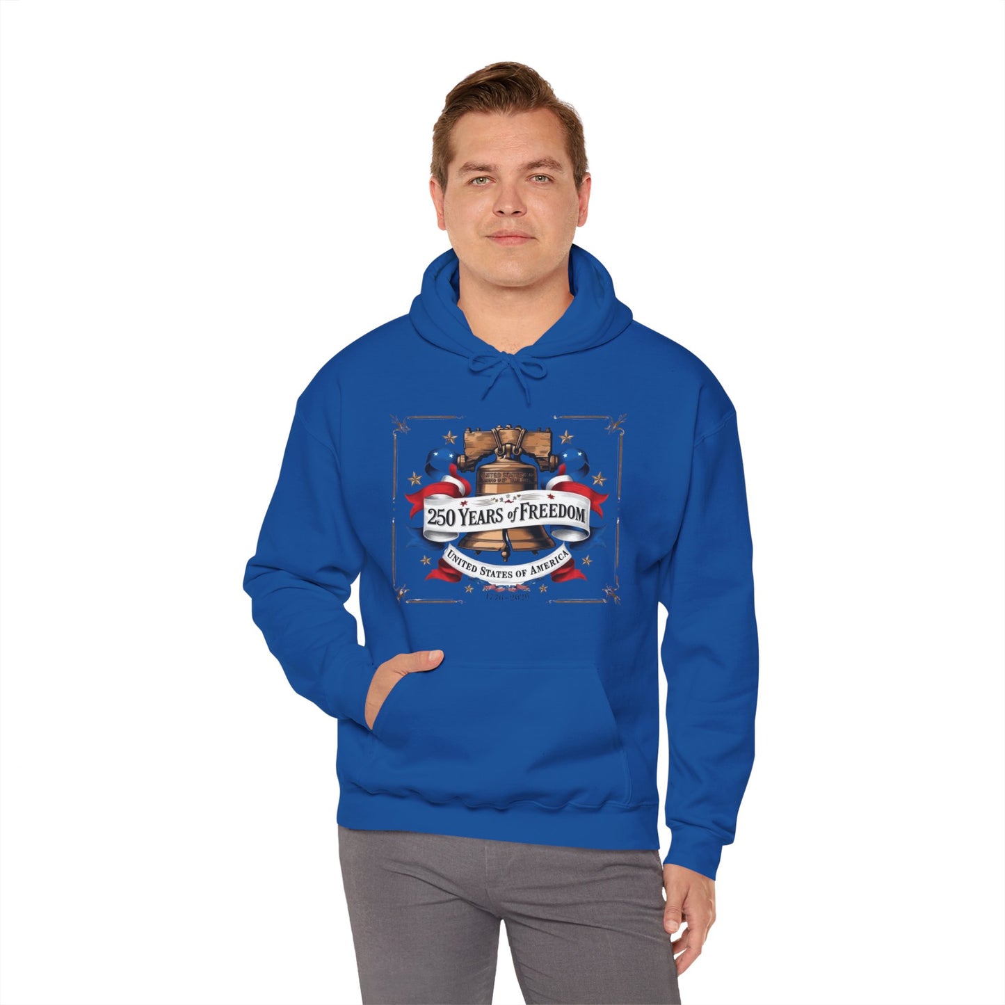 #250 250 Years of Freedom Liberty Bell Hoodie