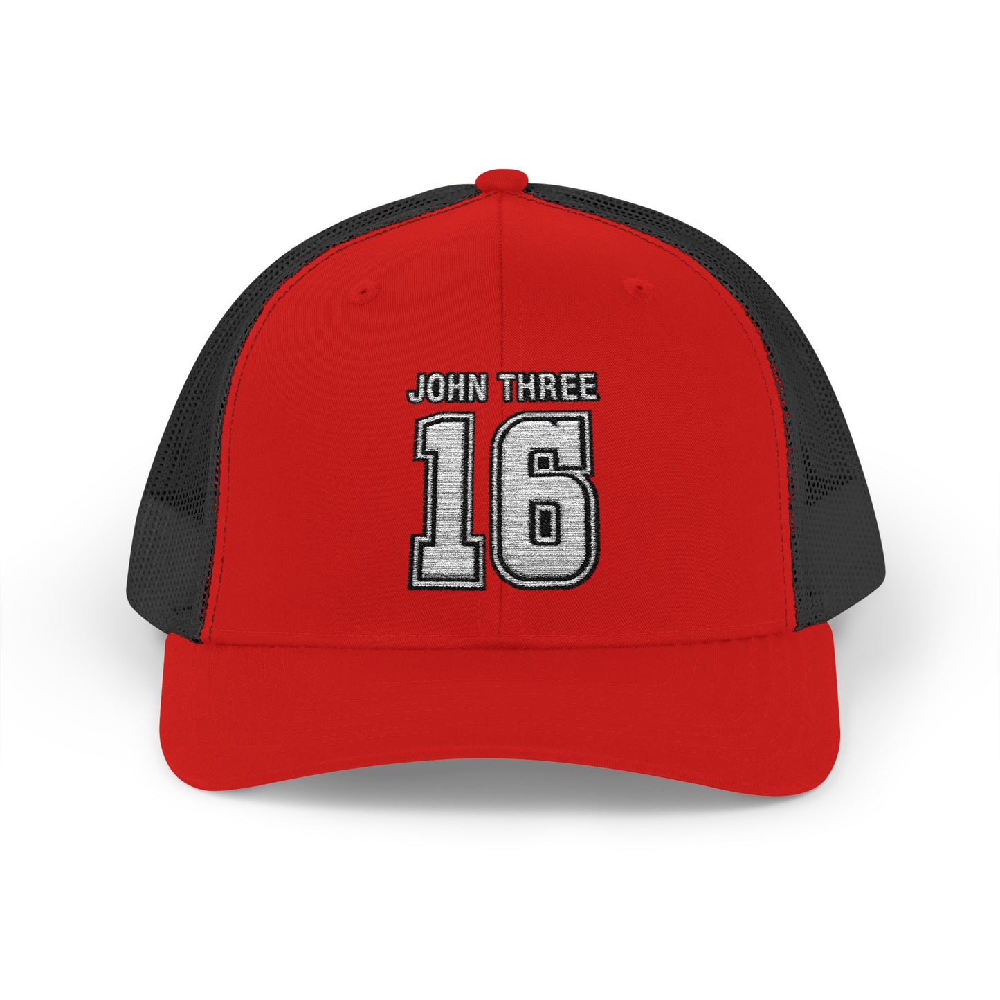 John Three 16 Vintage Varsity Trucker Cap