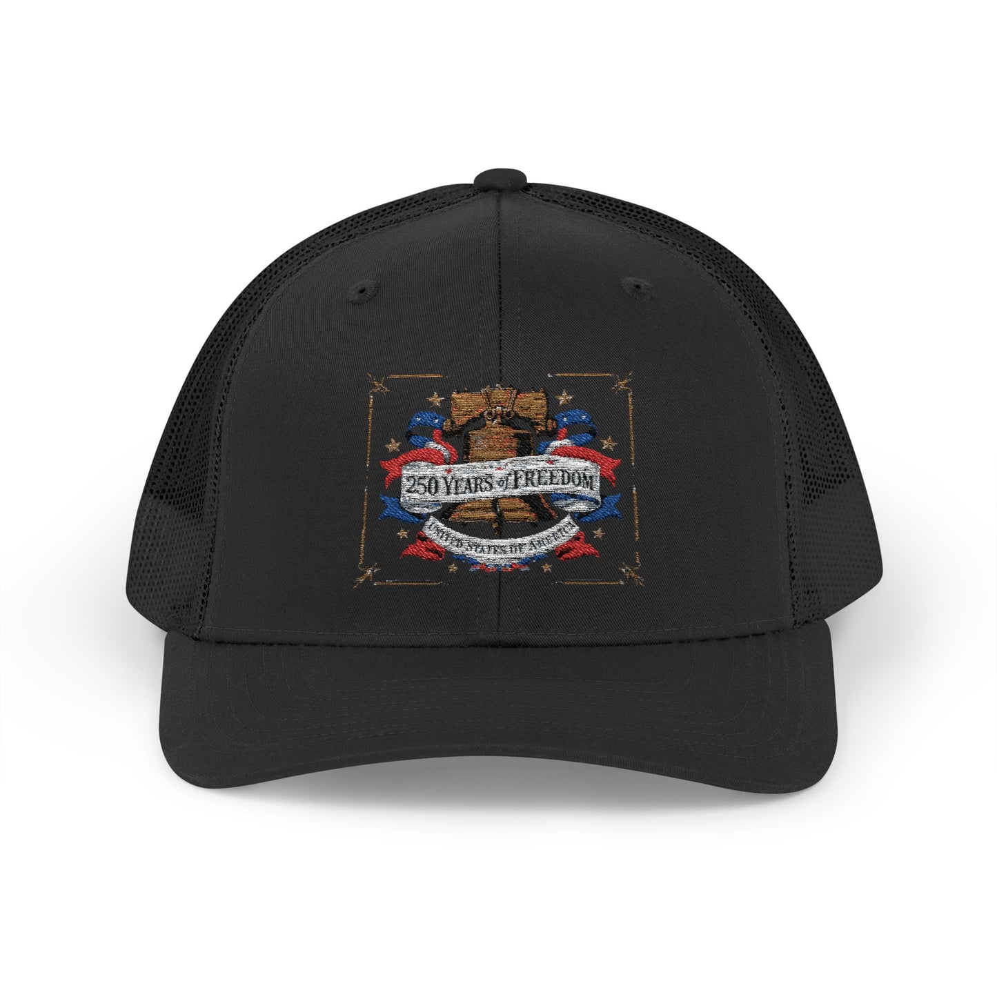 #250 250 Years of Freedom Liberty Bell Snapback Trucker Cap