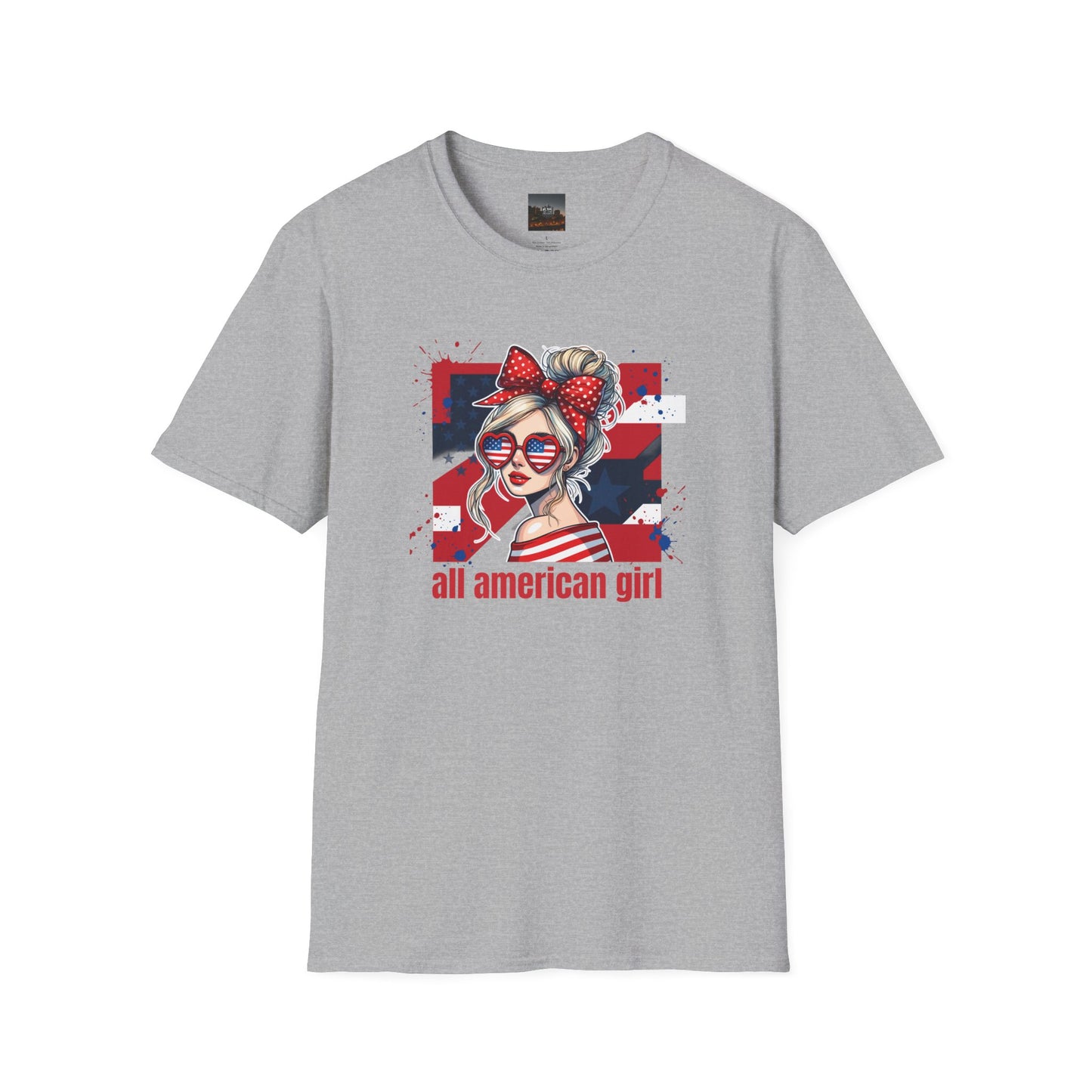 #250 All American Girl Patriotic T-Shirt