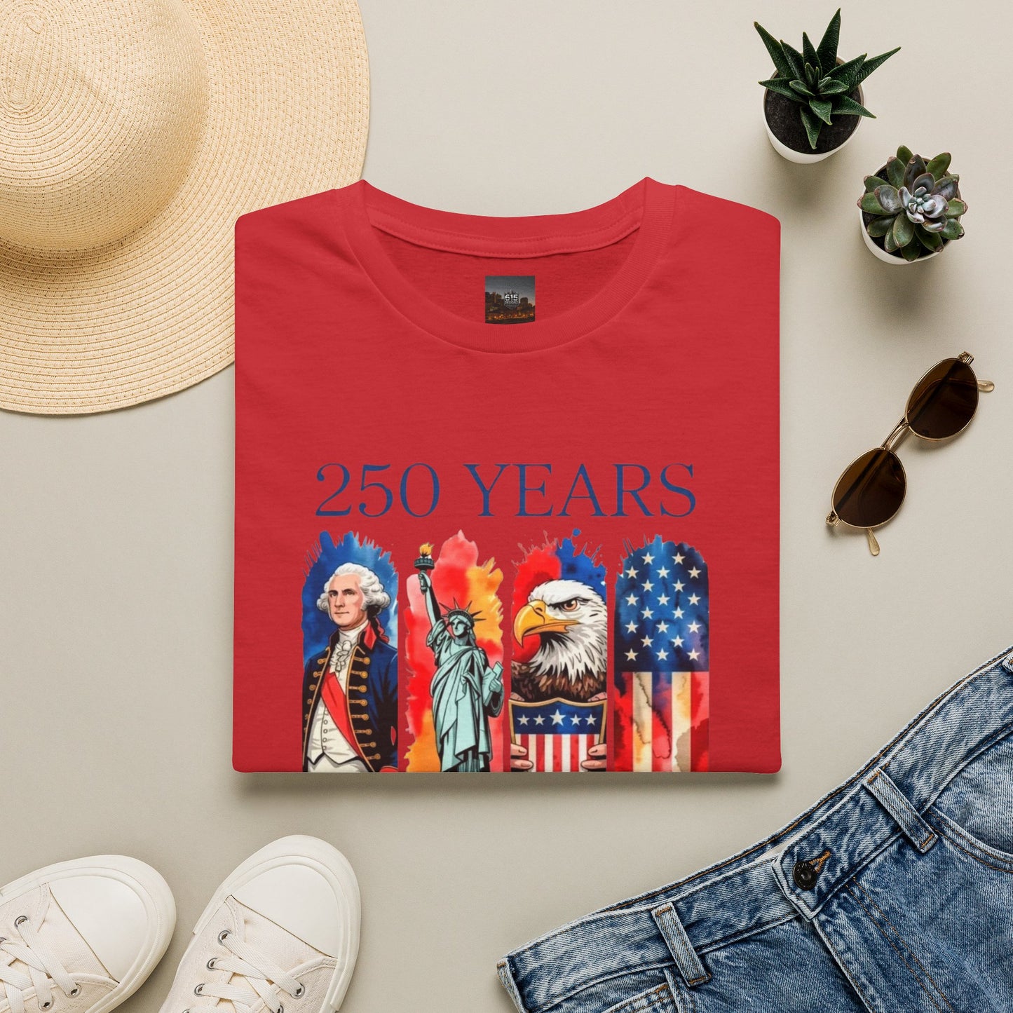 #250 250 Years American History Celebration 1776–2026 Patriotic T-Shirt