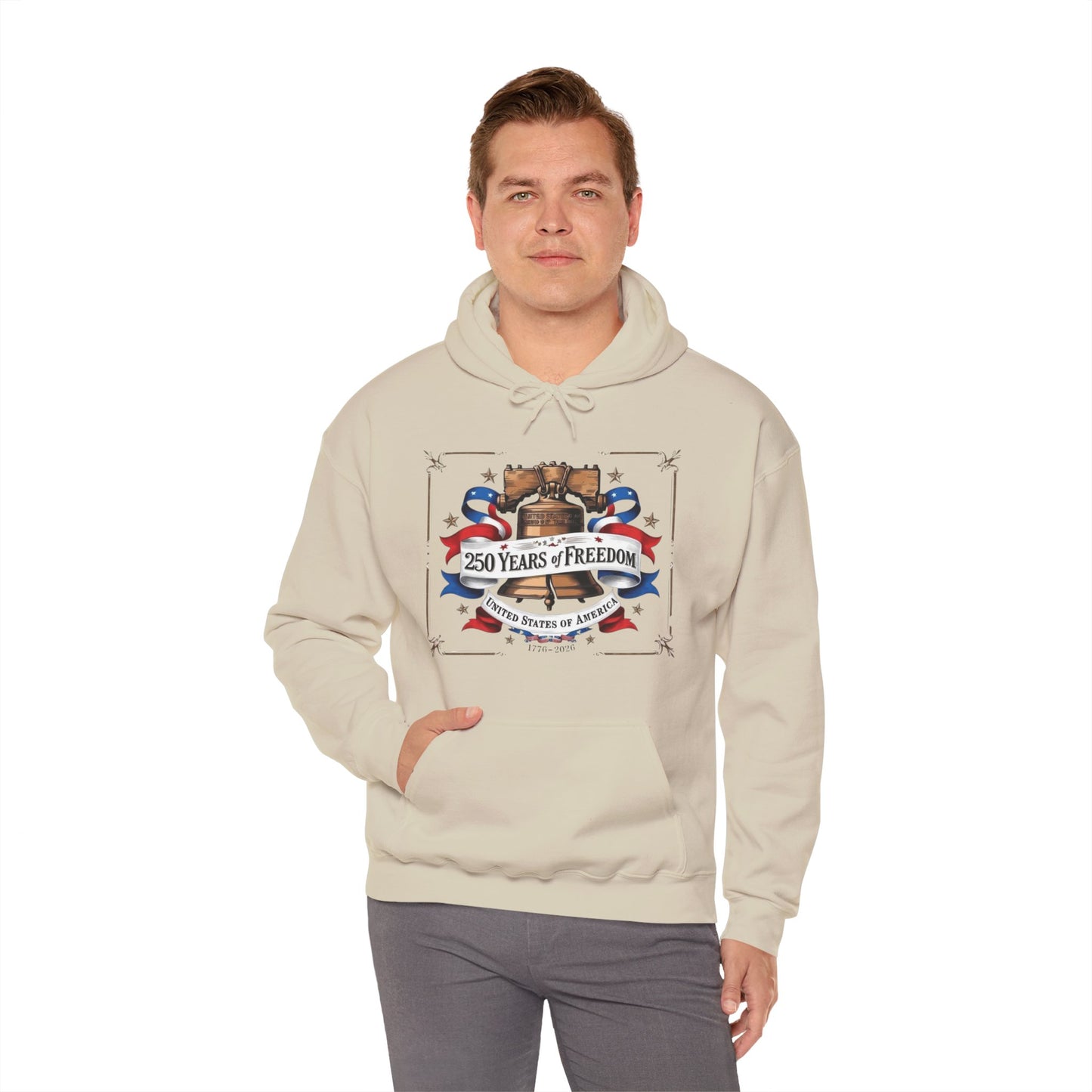 #250 250 Years of Freedom Liberty Bell Hoodie