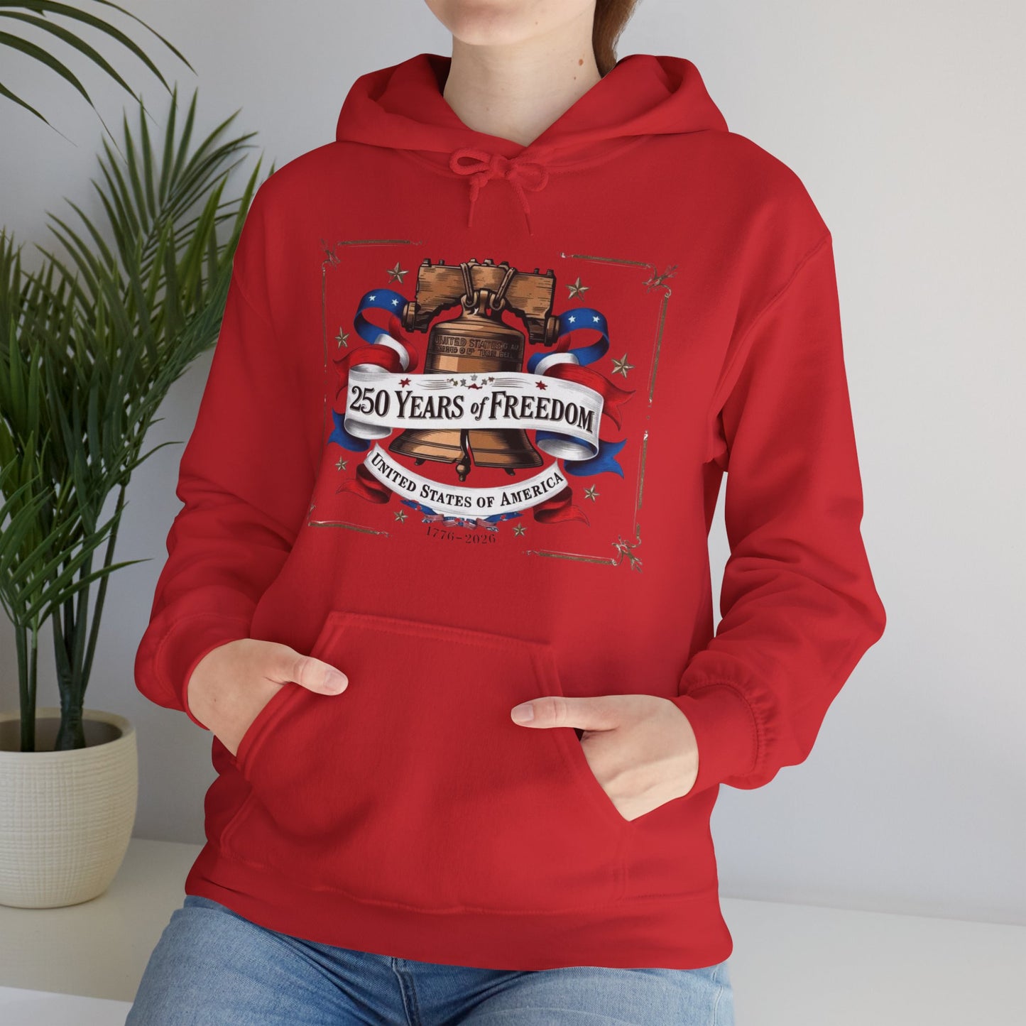 #250 250 Years of Freedom Liberty Bell Hoodie