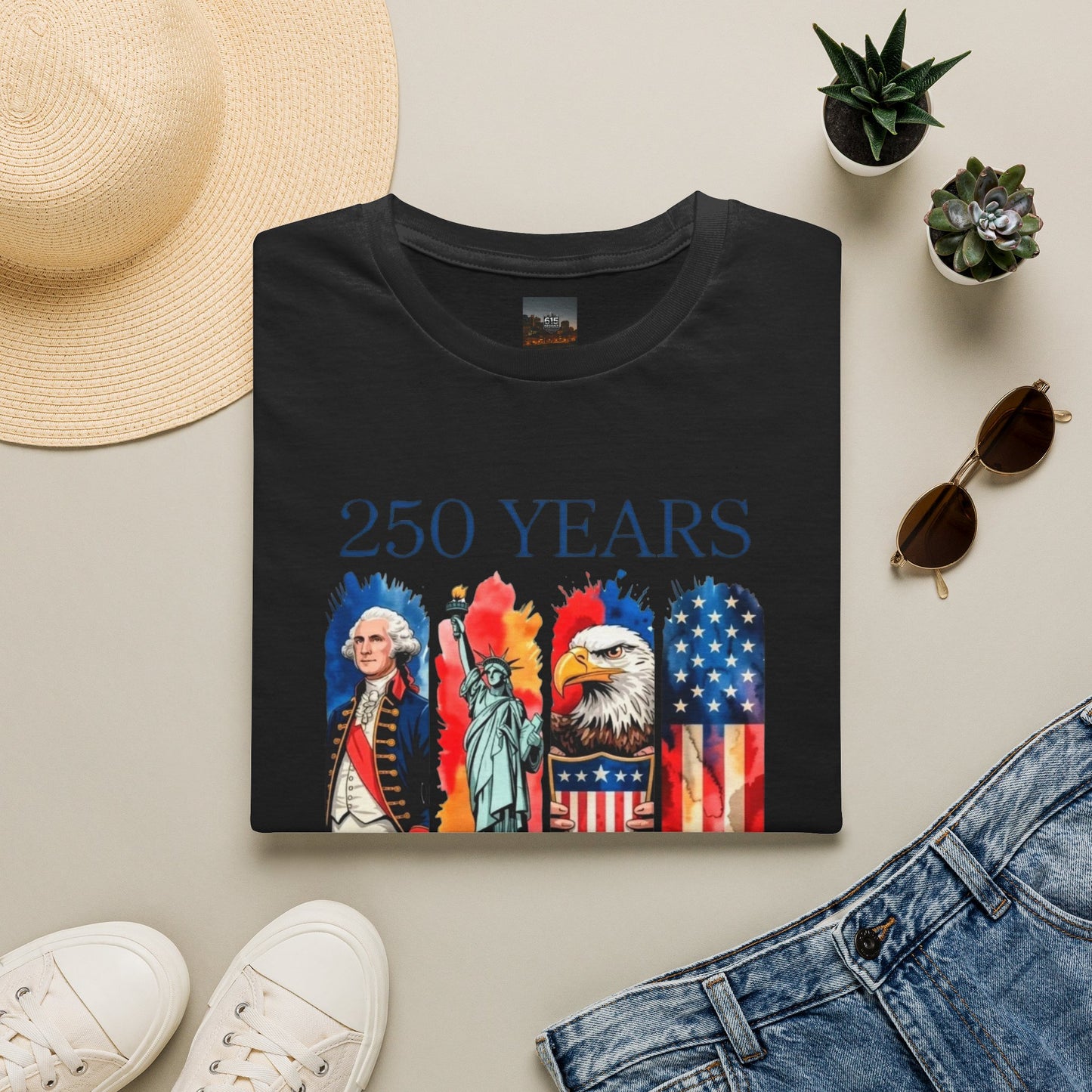 #250 250 Years American History Celebration 1776–2026 Patriotic T-Shirt